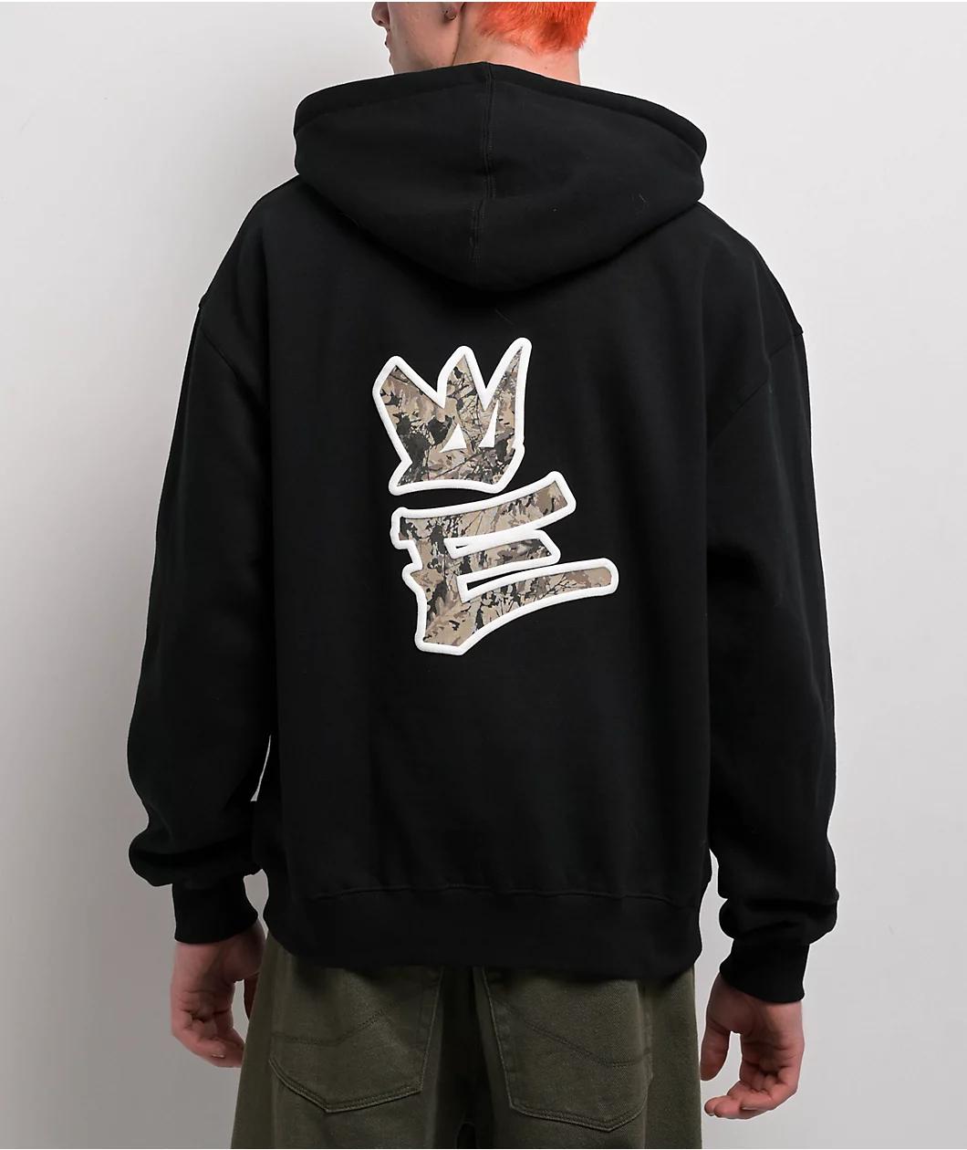 Empyre Camo Fill Black Hoodie Product Image