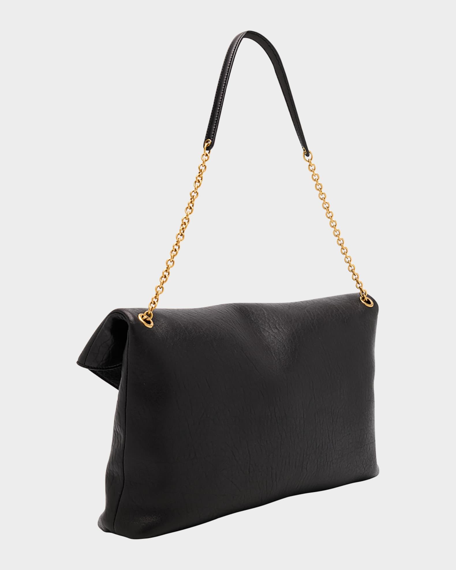 YSL Envelope Pouch in Grained Leather Product Image