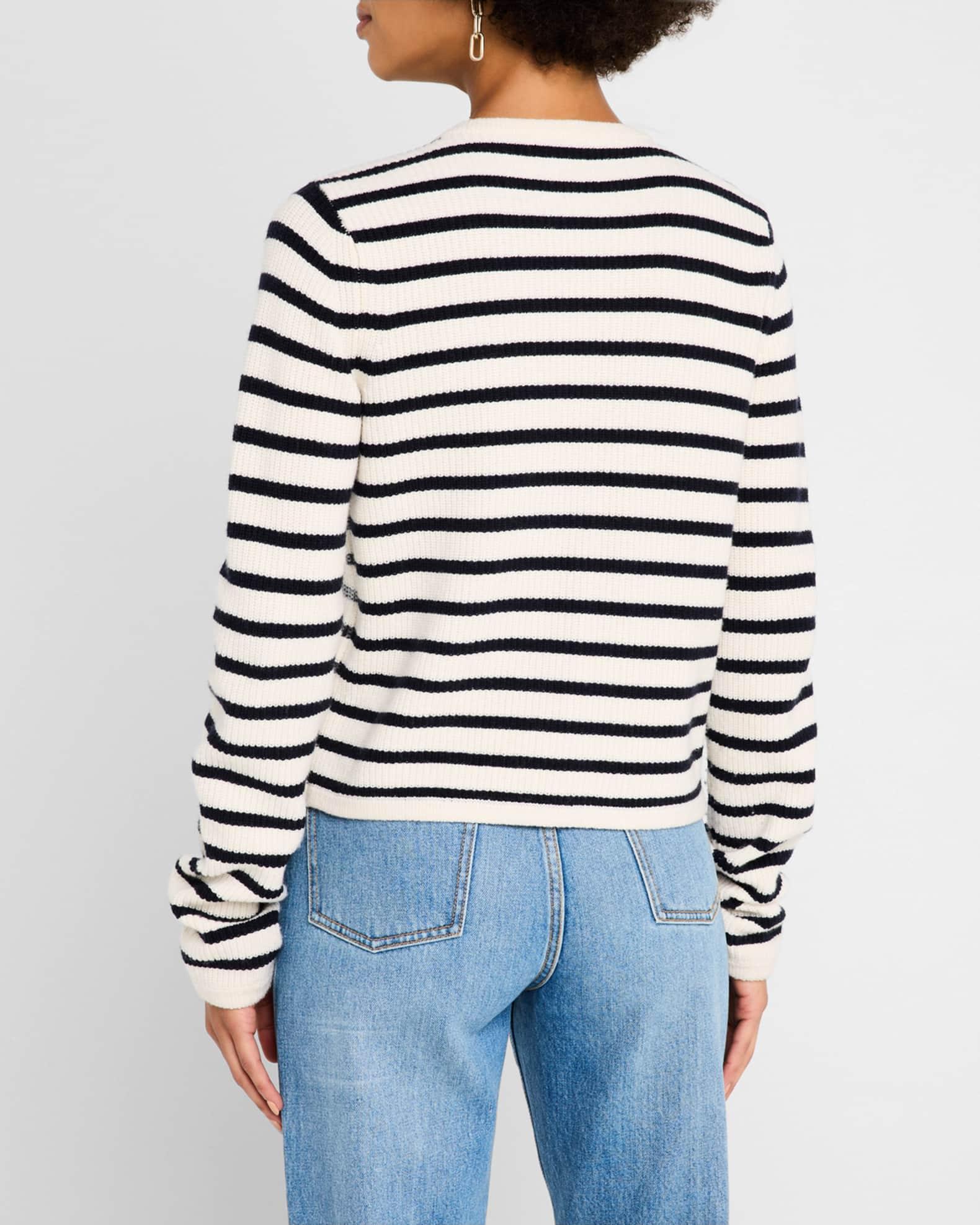 Nebula Sequined Striped Cardigan Product Image