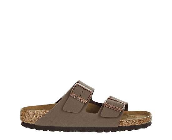 Womens Birkenstock Arizona Slide Sandal - Stone Product Image