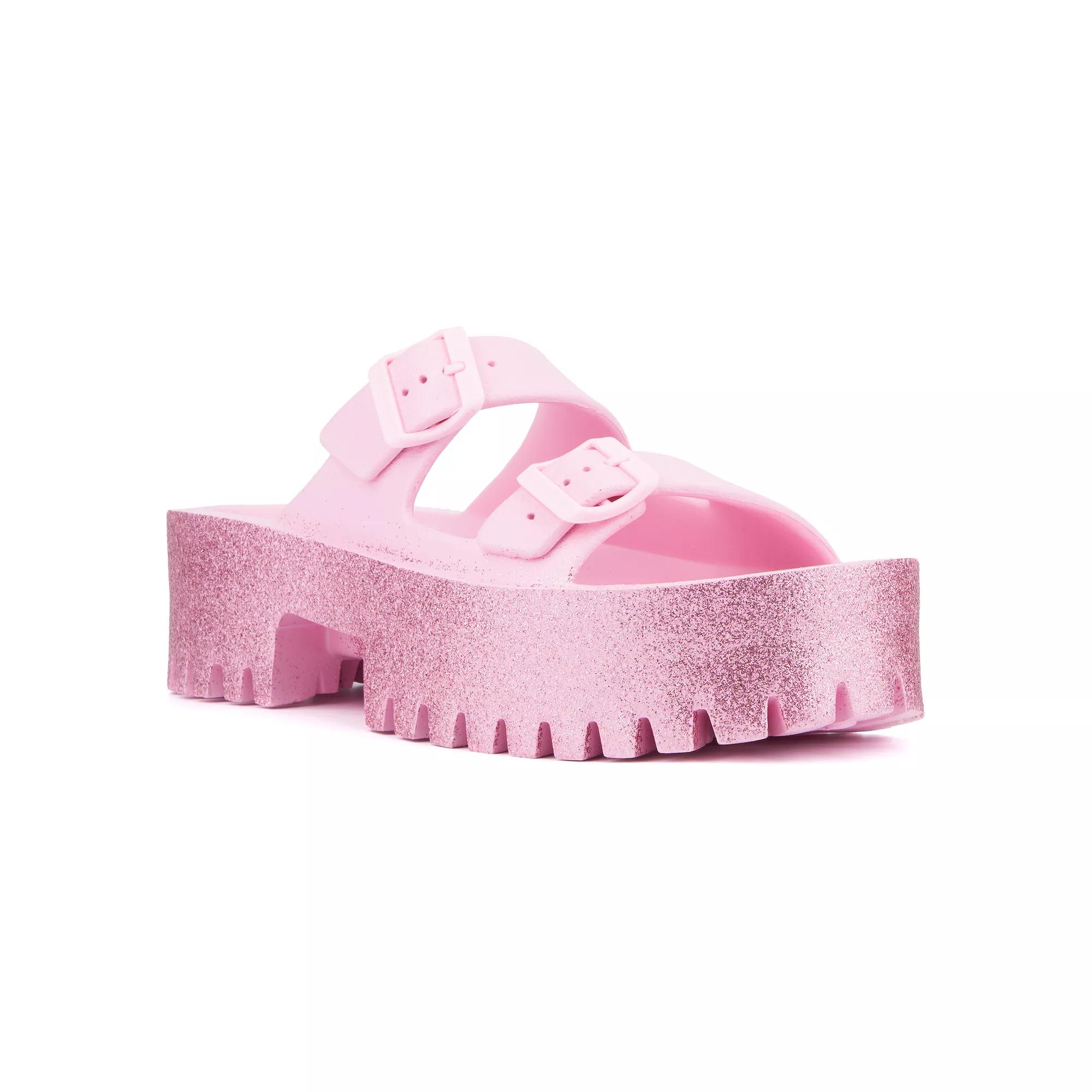 Olivia Miller Women's Sparkles Slide Sandals,  Product Image