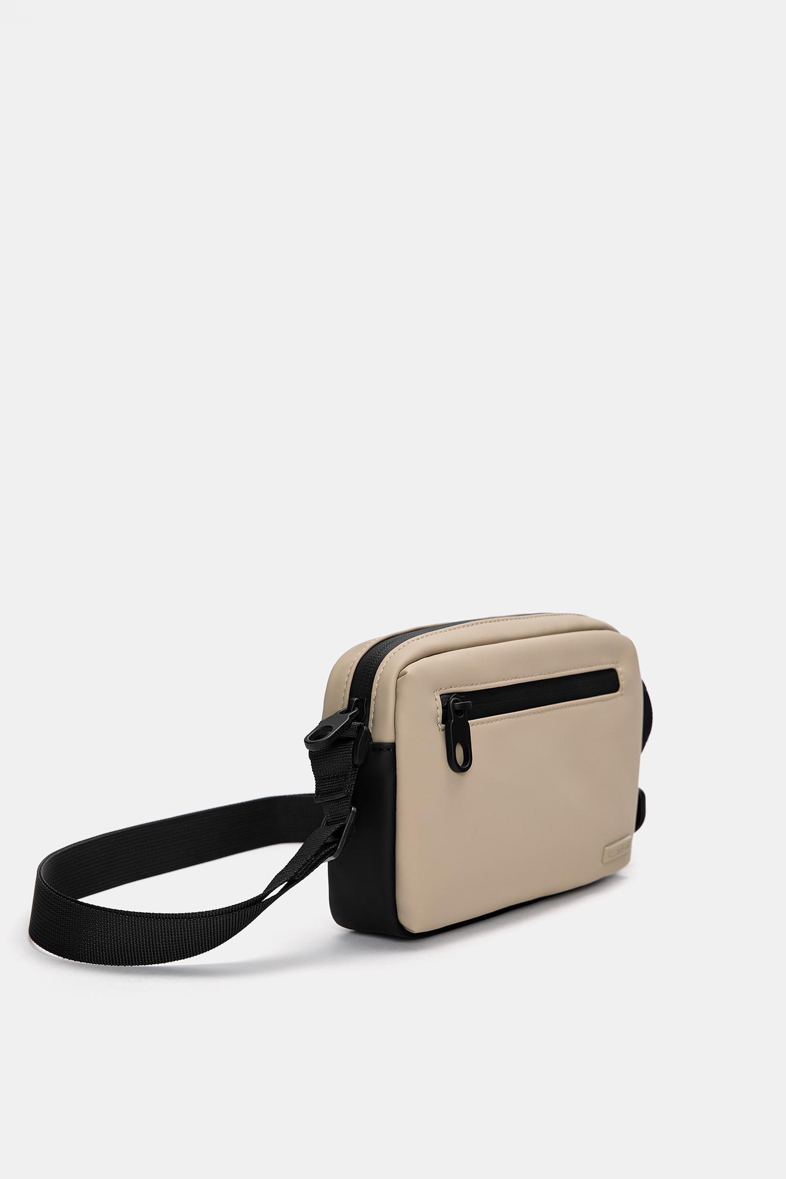 Rubberized crossbody bag Product Image