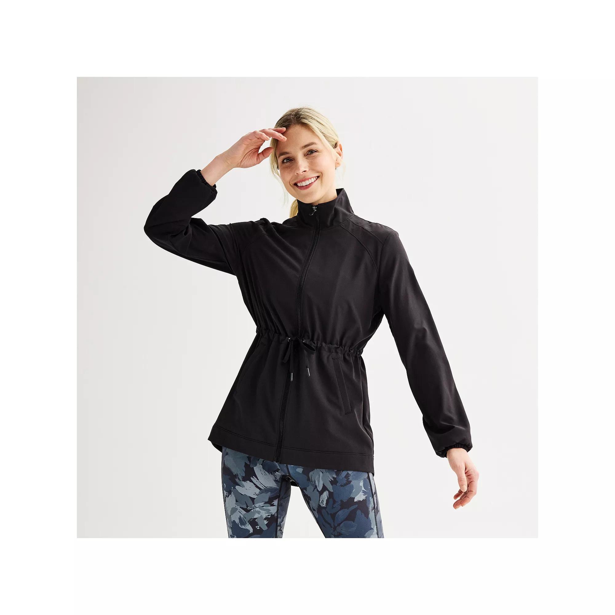 Women's Tek Gear® Woven Jacket, Size: XS, Black Product Image