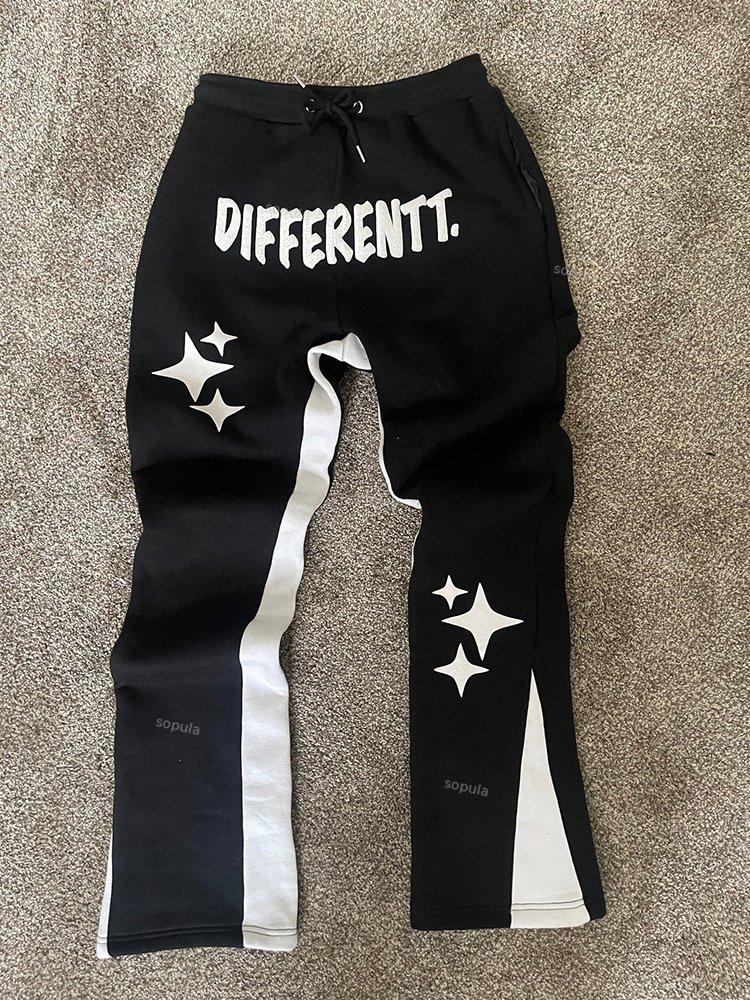 Trendy Black Flared Casual Flared Pants Product Image