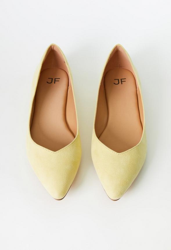 JustFab Margaux Platform Loafer Pump Womens Black/ White Size 8.5 Product Image