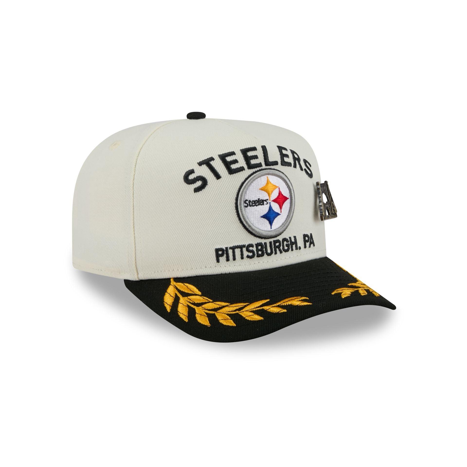 Pittsburgh Steelers 2025 Draft Black 59FIFTY A-Frame Fitted Hat Male Product Image