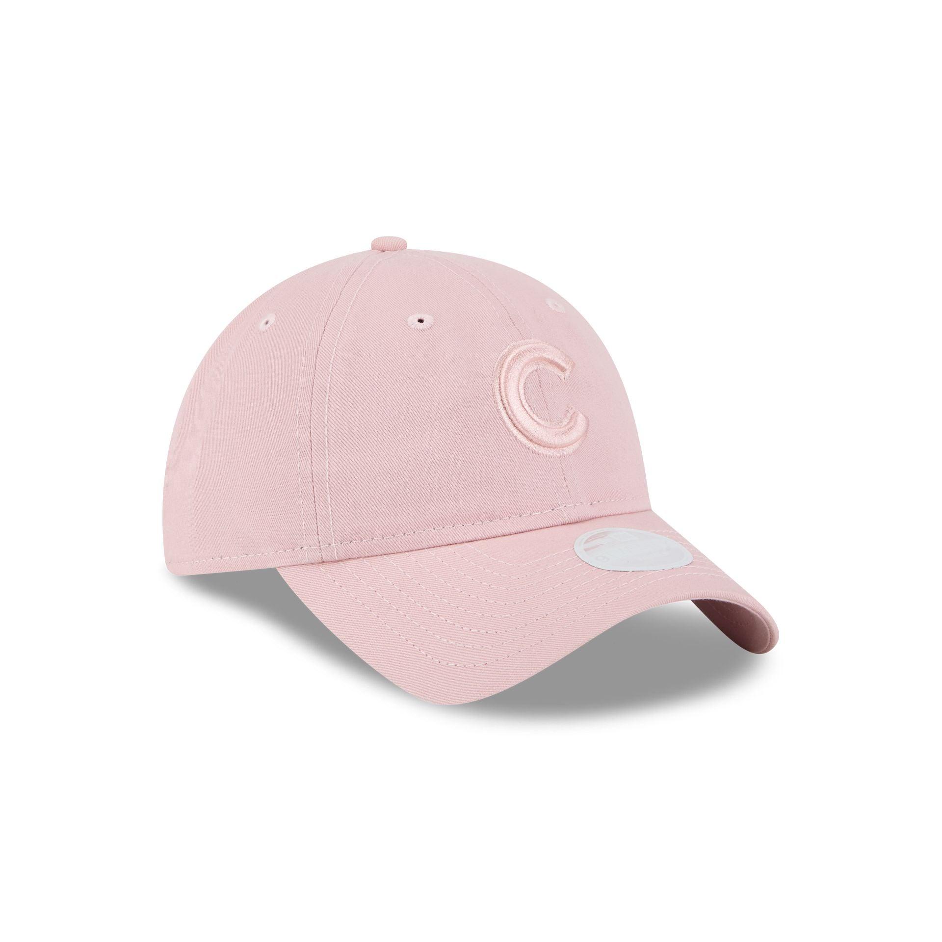 Chicago Cubs Women's Pink 9TWENTY Adjustable Hat Female Product Image