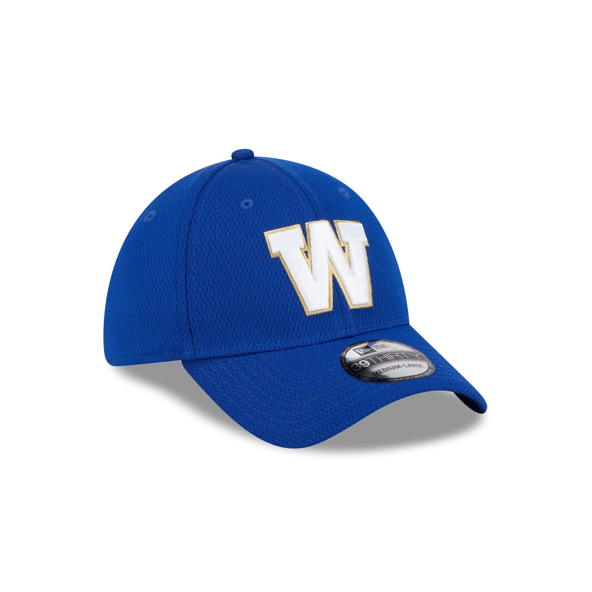 Winnipeg Blue Bombers Rear Wordmark 39THIRTY Stretch Fit Hat Male Product Image