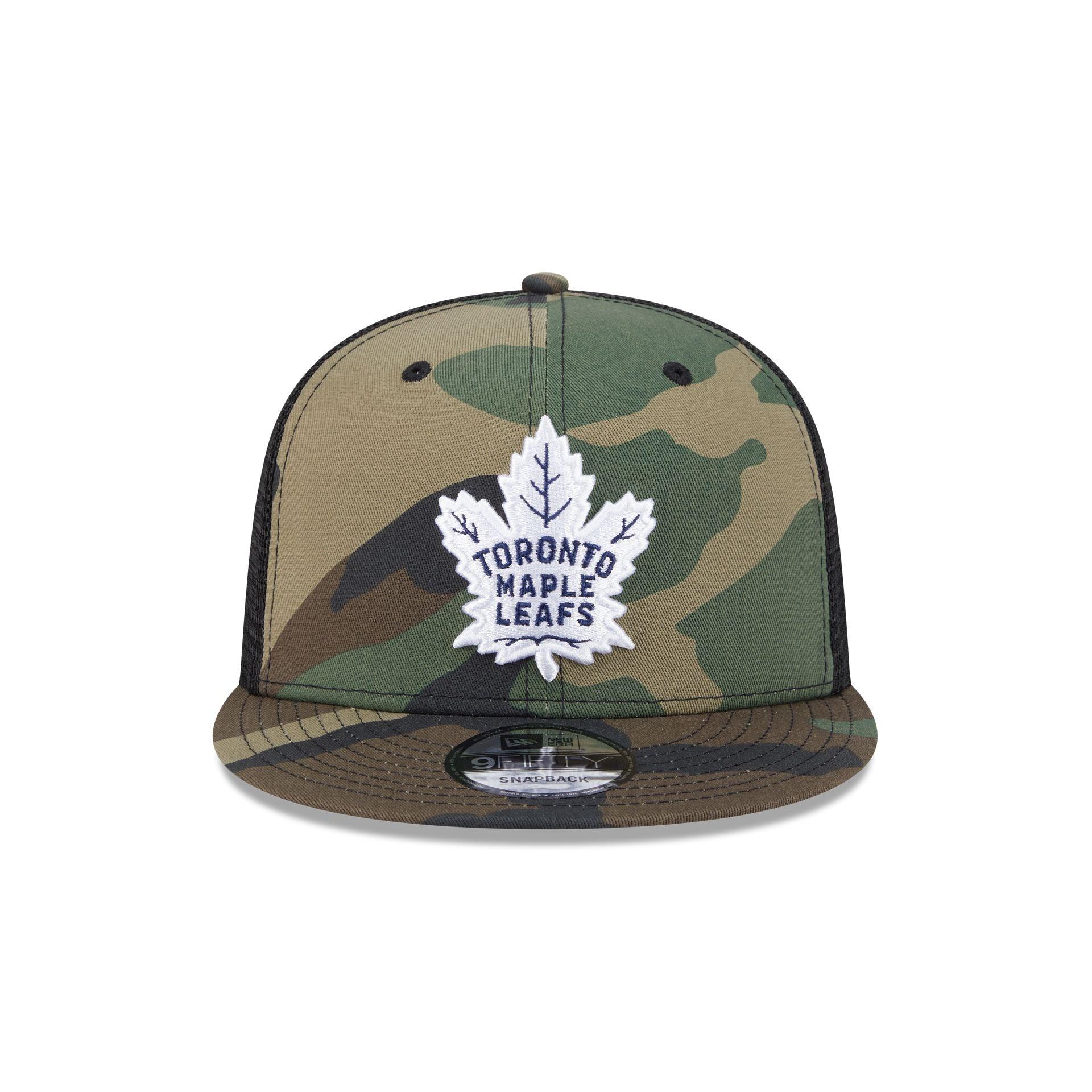 Toronto Maple Leafs Camo 9FIFTY Trucker Hat Male Product Image