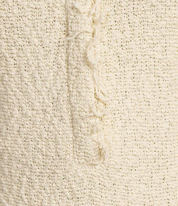 IRO Solai Tweed Knit Crew Neck Sleeveless Dress Product Image