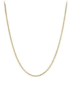 Mens Chain Collection 18K Gold Necklace Product Image