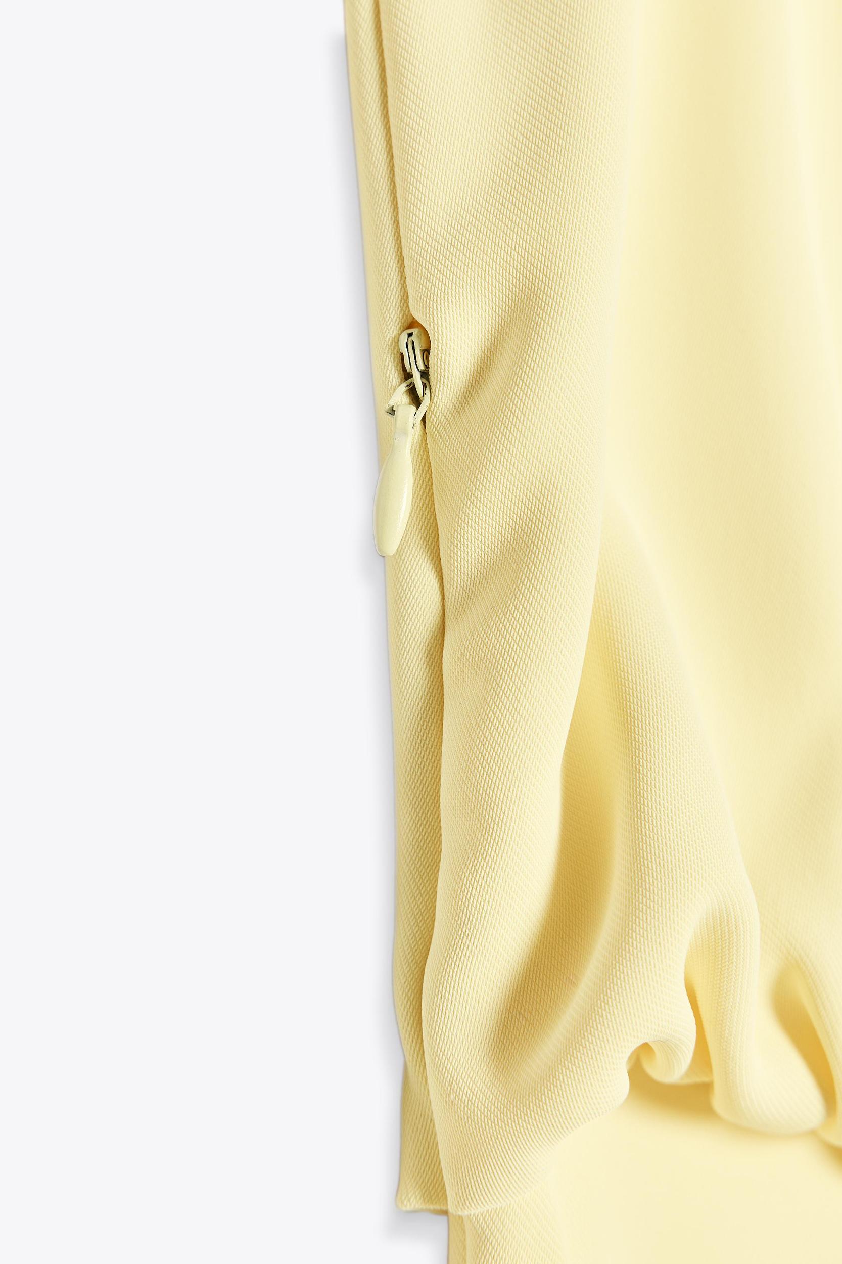 RUCHED MIDI DRESS Product Image