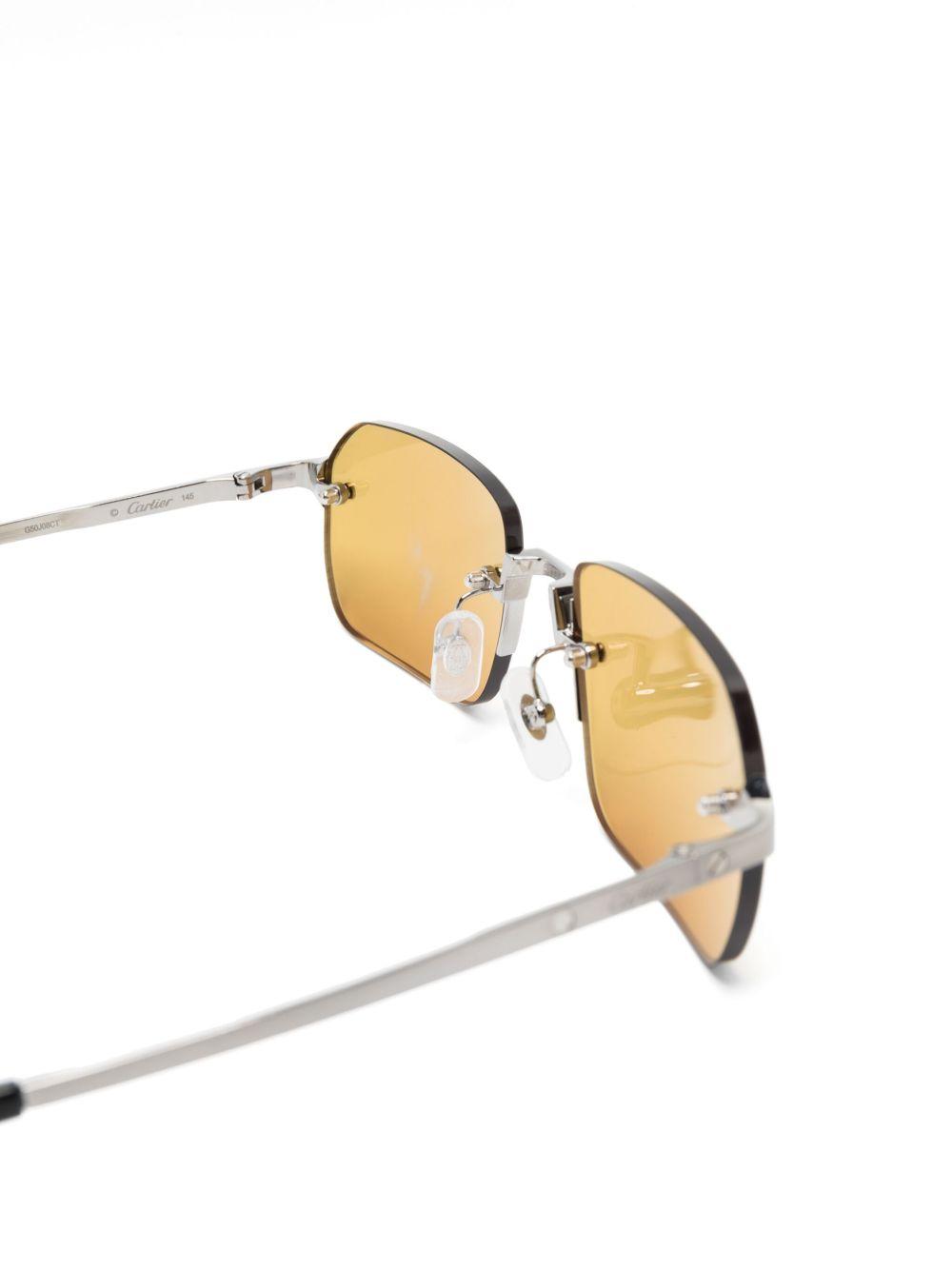 rectangle-frame sunglasses Product Image