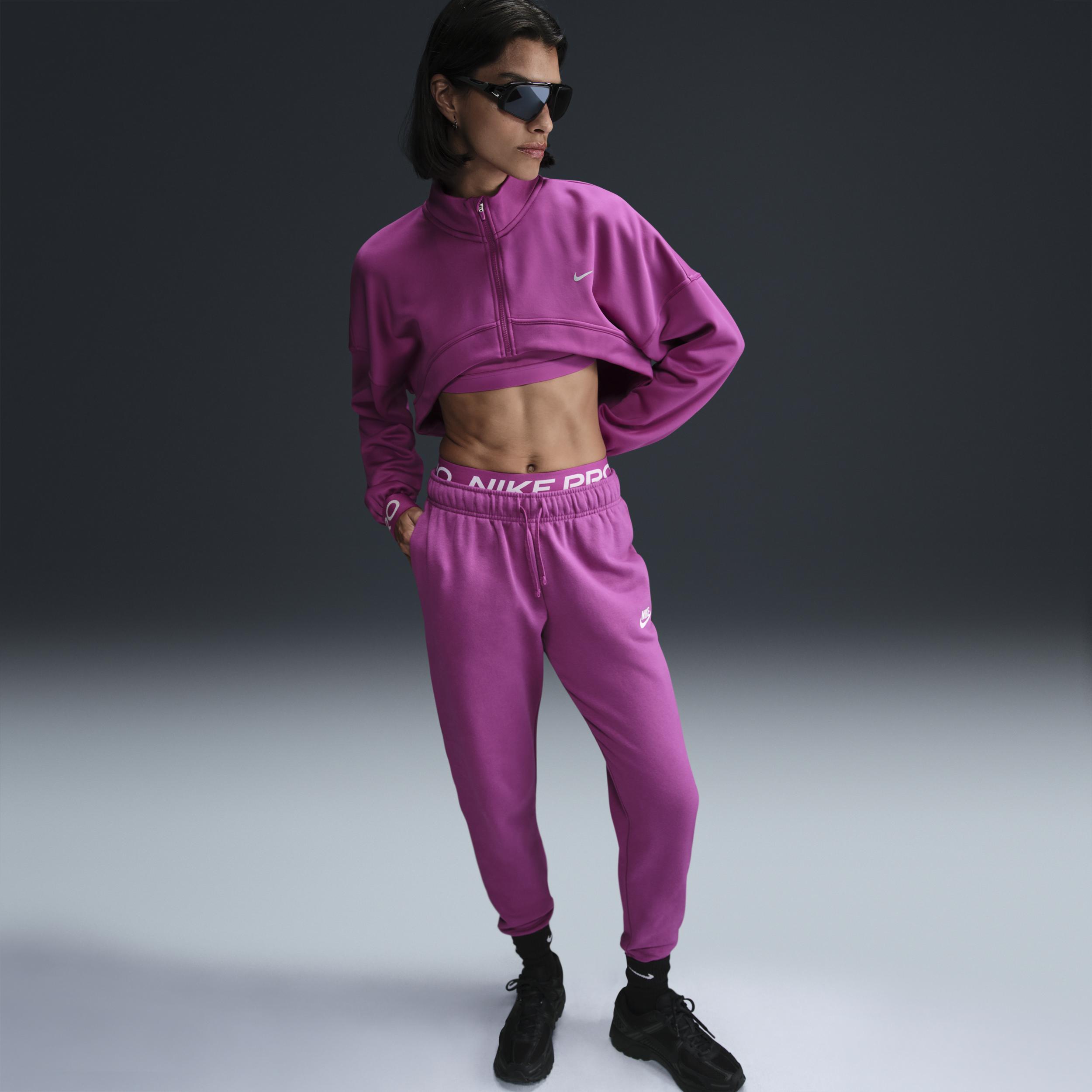 Womens Nike Sportswear Club Fleece Mid-Rise Jogger Pants | DQ5191-632 Product Image