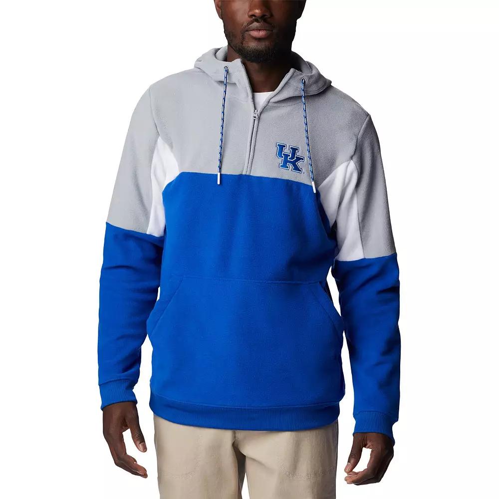 Mens Columbia Royal Kentucky Wildcats Lodge Quarter-Zip Hoodie Product Image