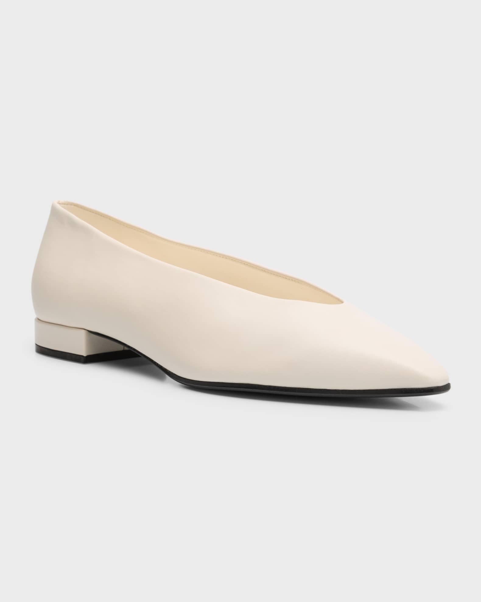 Rebecca Calfskin Ballerina Flats Product Image