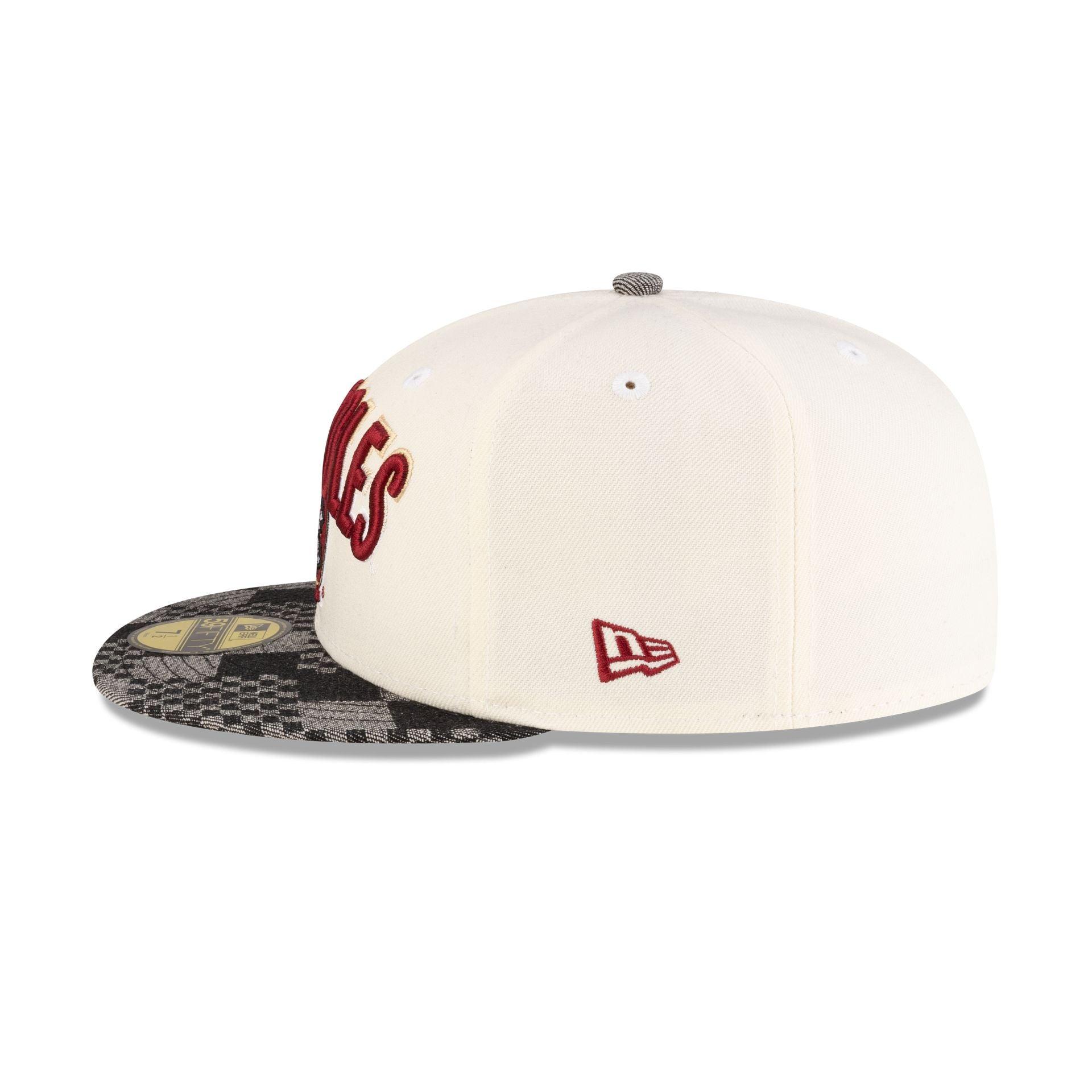 Florida State Seminoles Chrome Black Denim 59FIFTY Fitted Hat Male Product Image