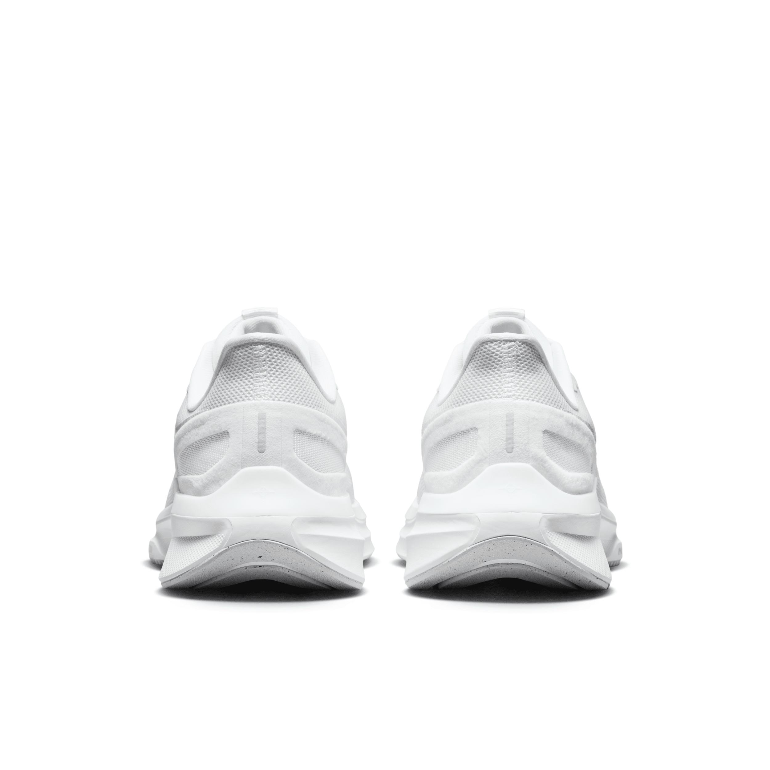 Nike Mens Nike Air Zoom Structure 25 - Mens Running Shoes White/White/Pure Platinum Product Image