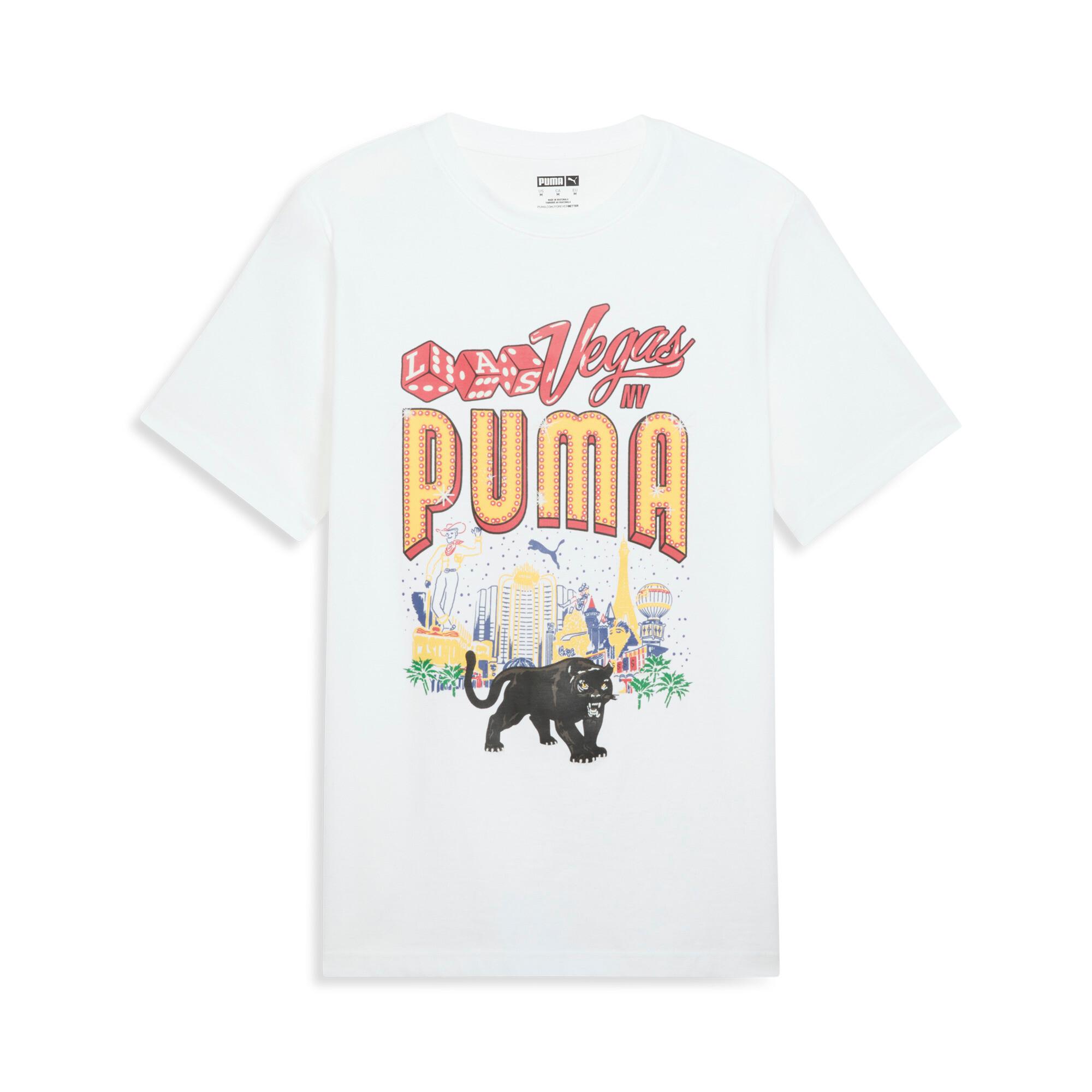 PUMA Las Vegas Billboards Men's Graphic T-Shirt Product Image