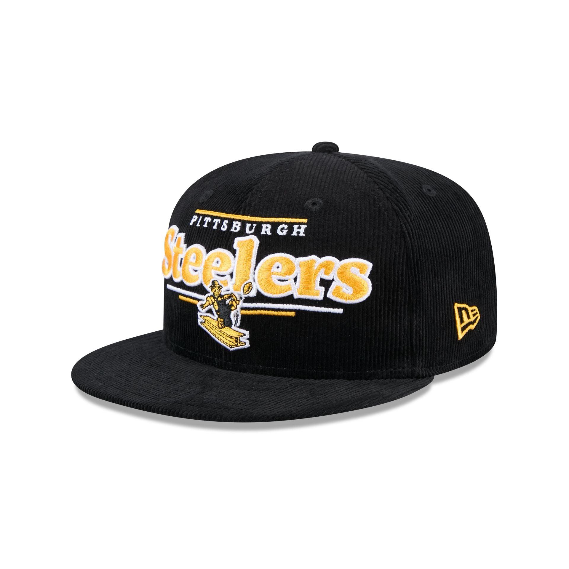 Pittsburgh Steelers Throwback Display 9FIFTY Snapback Hat Male Product Image