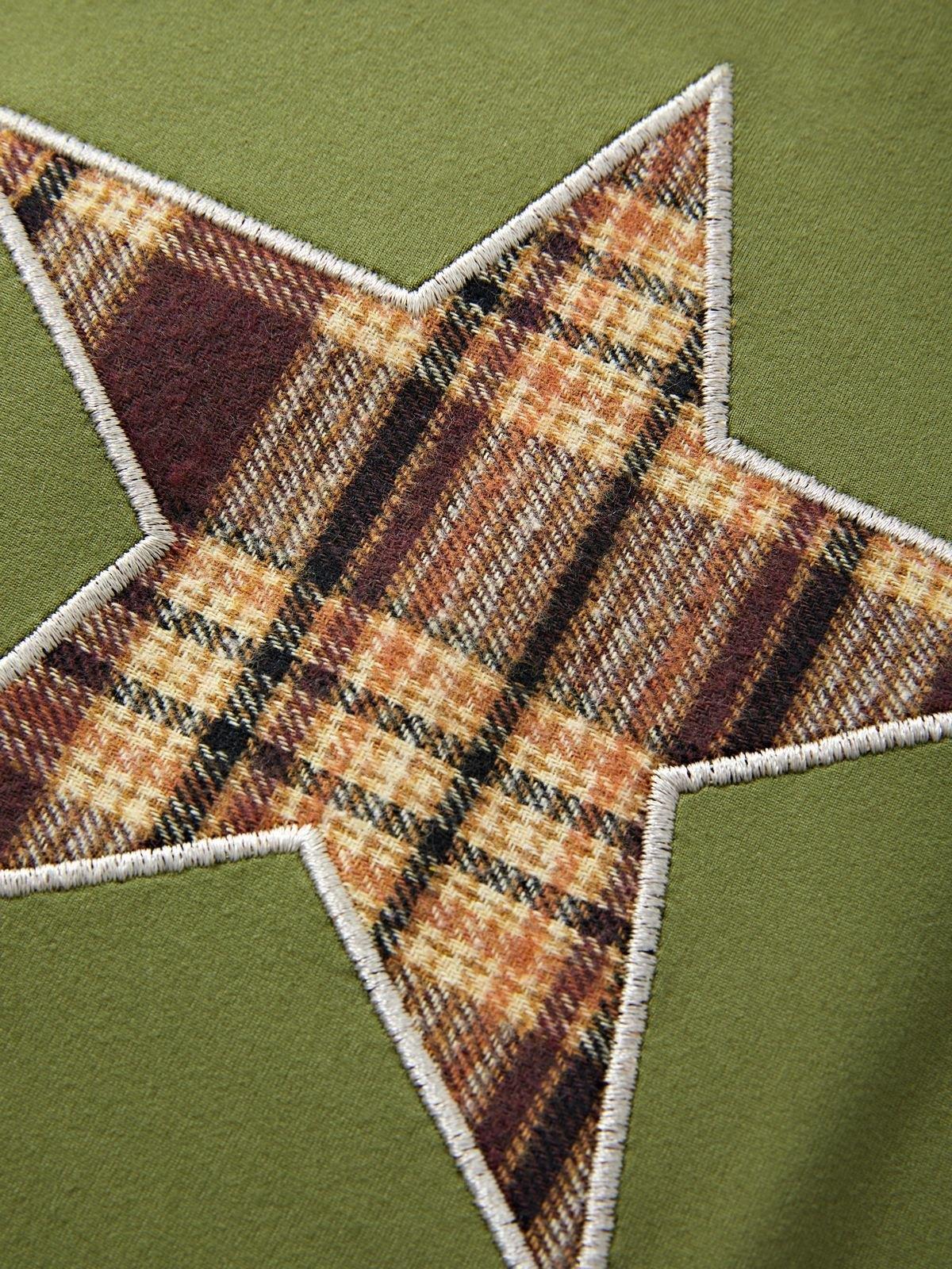 Checkered Star Short Sleeve Tee Product Image