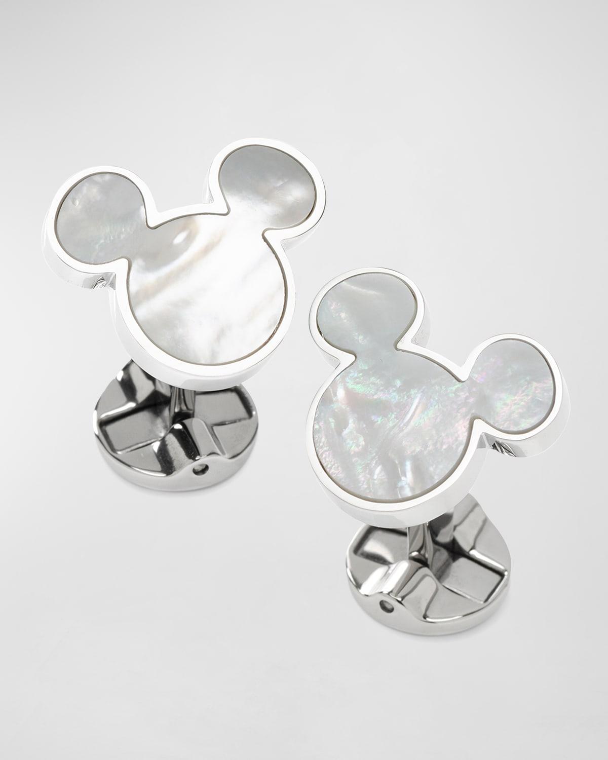 Disney Mickey Mouse Mother-of-Pearl Cufflinks Product Image