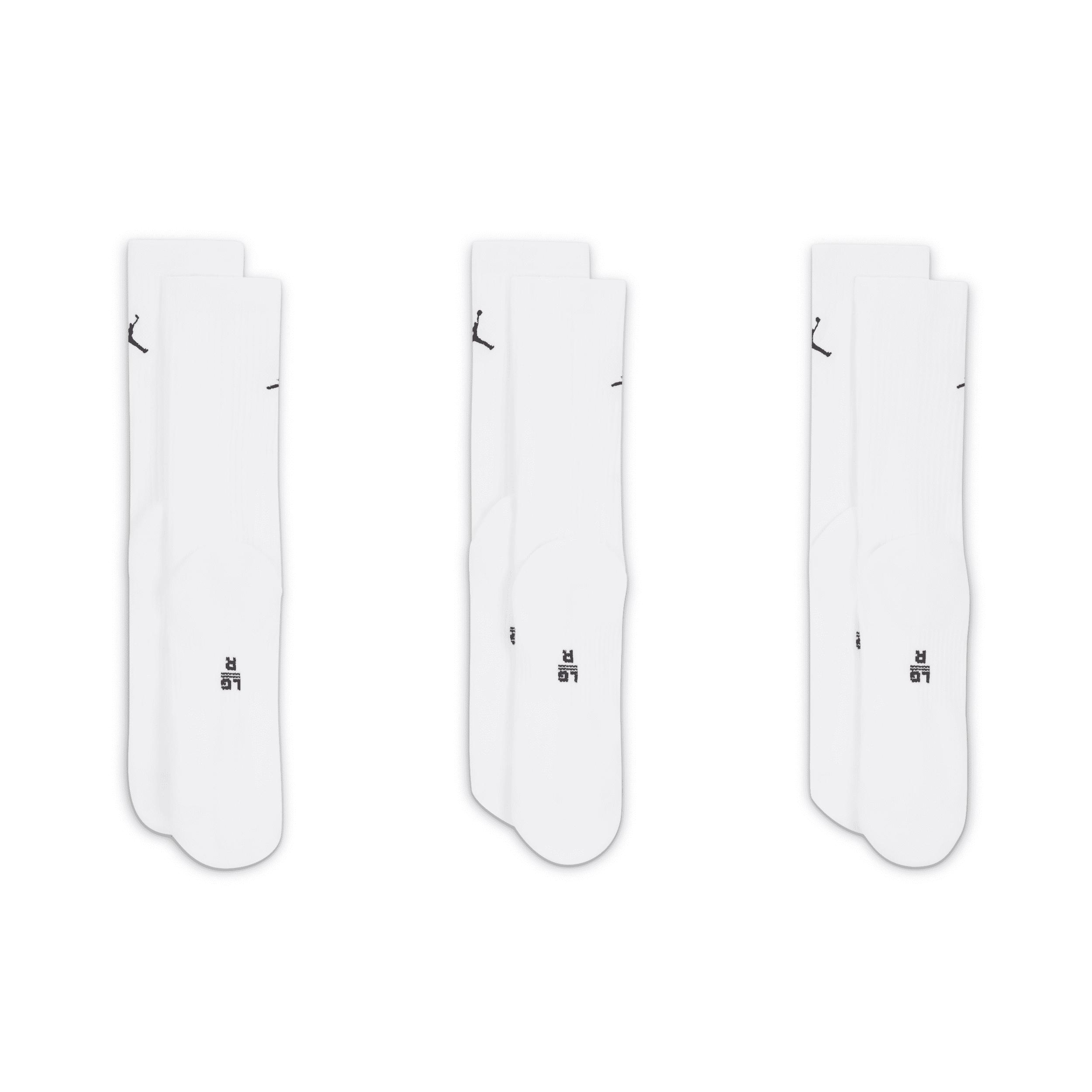 Jordan Mens Jordan Every Day Cushioned Crew 3 Pack Socks - Mens Product Image