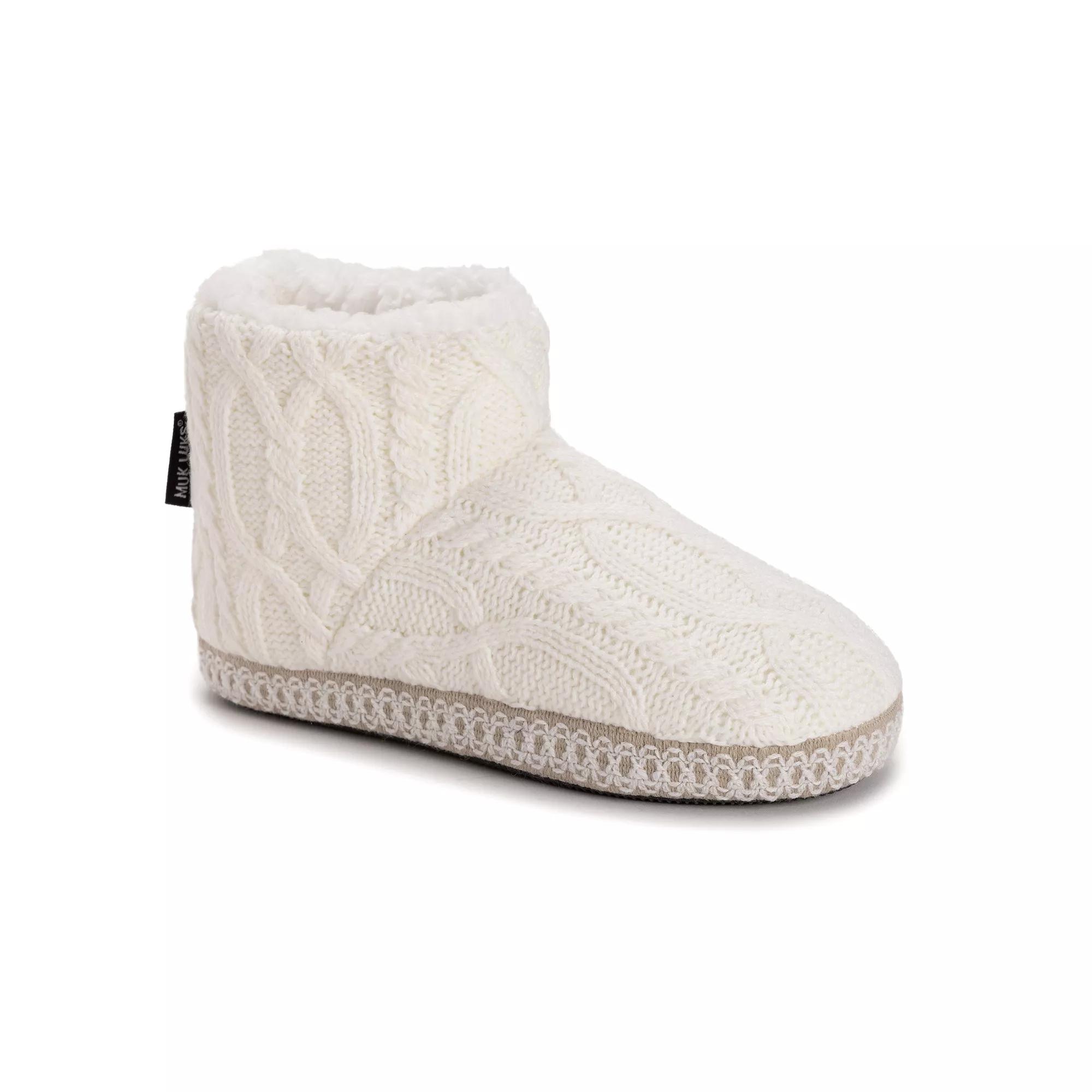 MUK LUKS Women's Favina Bootie Slippers,  Product Image