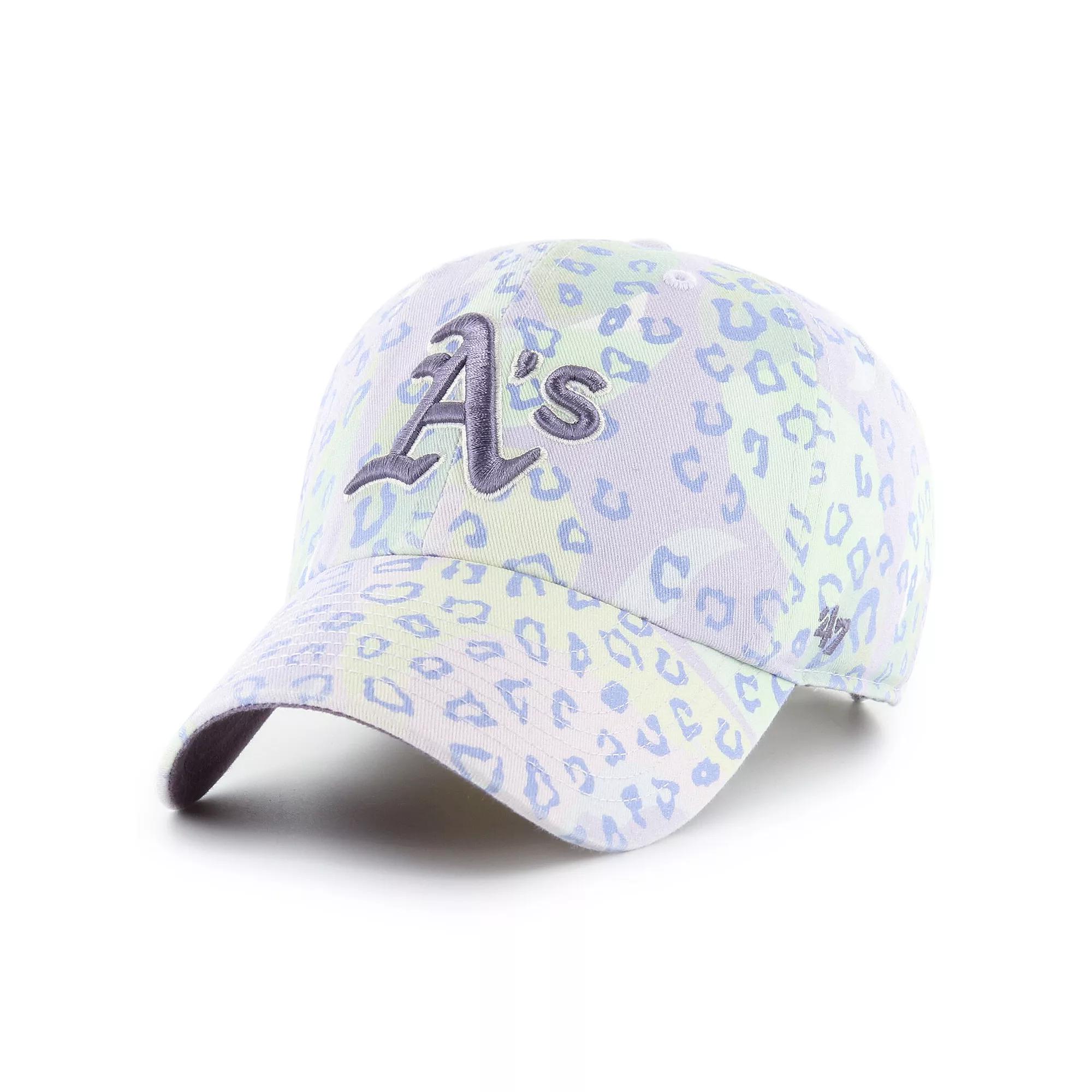 Women's '47 Purple Oakland Athletics Cosmic Clean Up Adjustable Hat Product Image