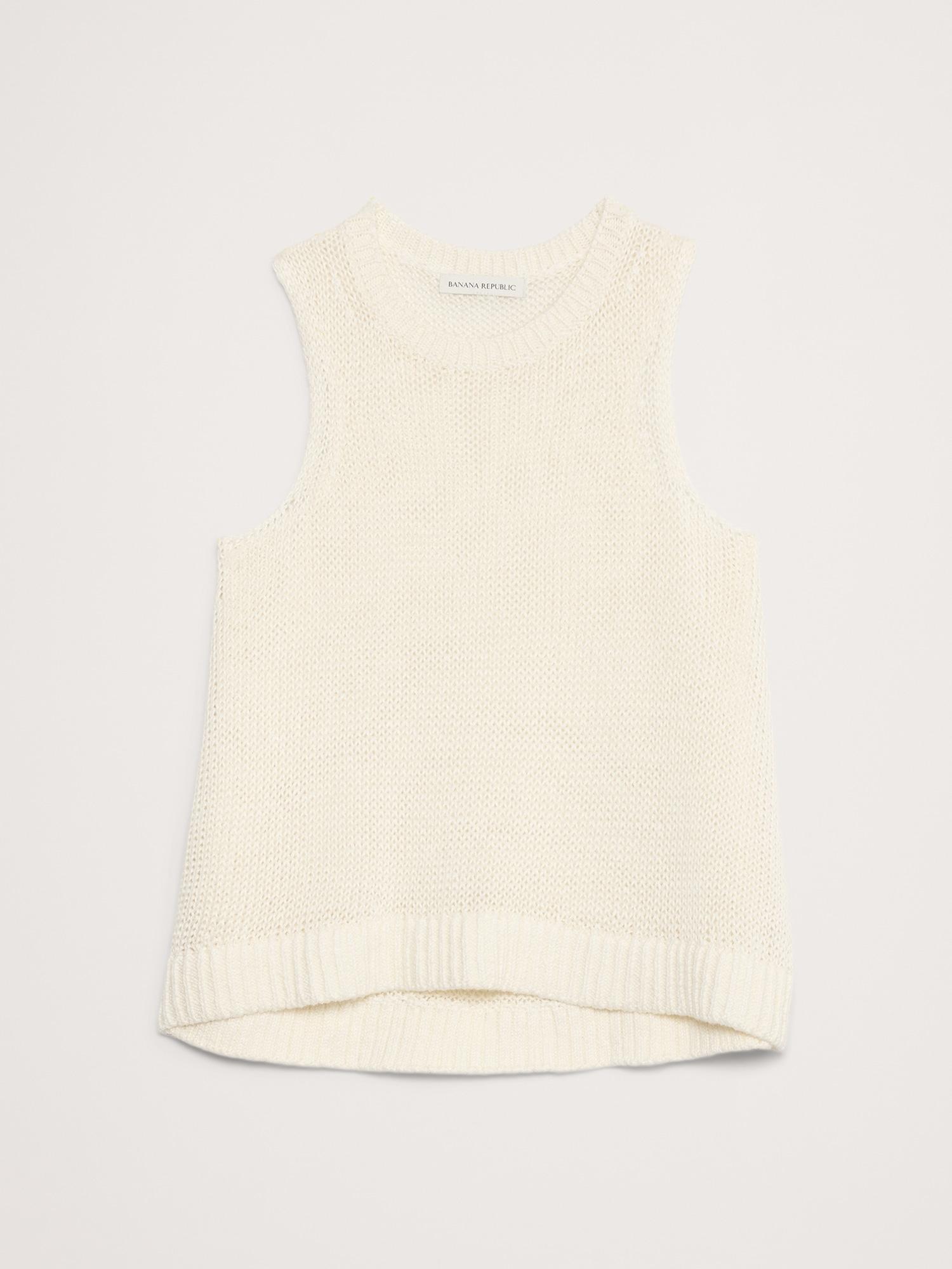 Linen Sweater Tank Product Image
