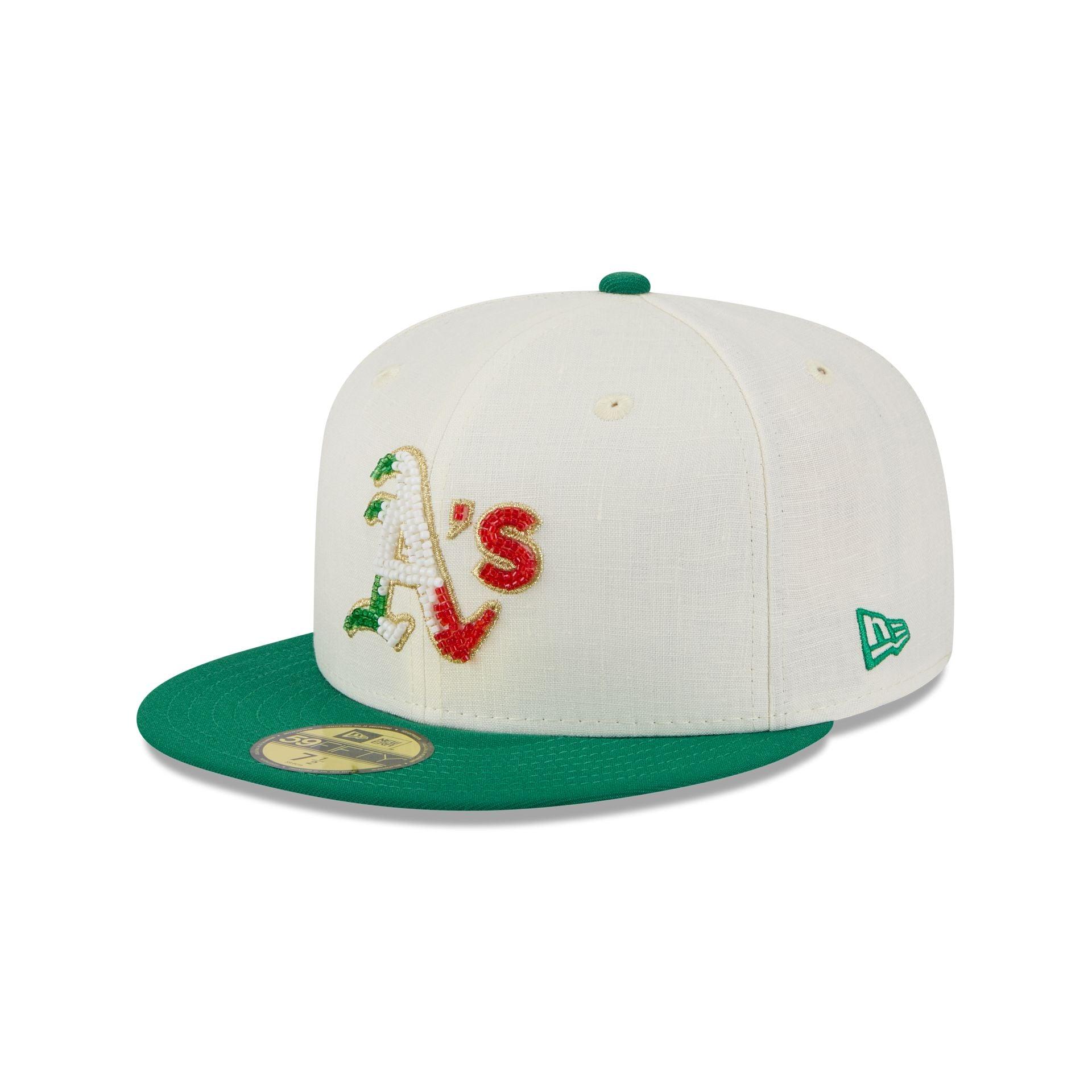 Athletics Beaded Linen 59FIFTY Fitted Hat Male Product Image
