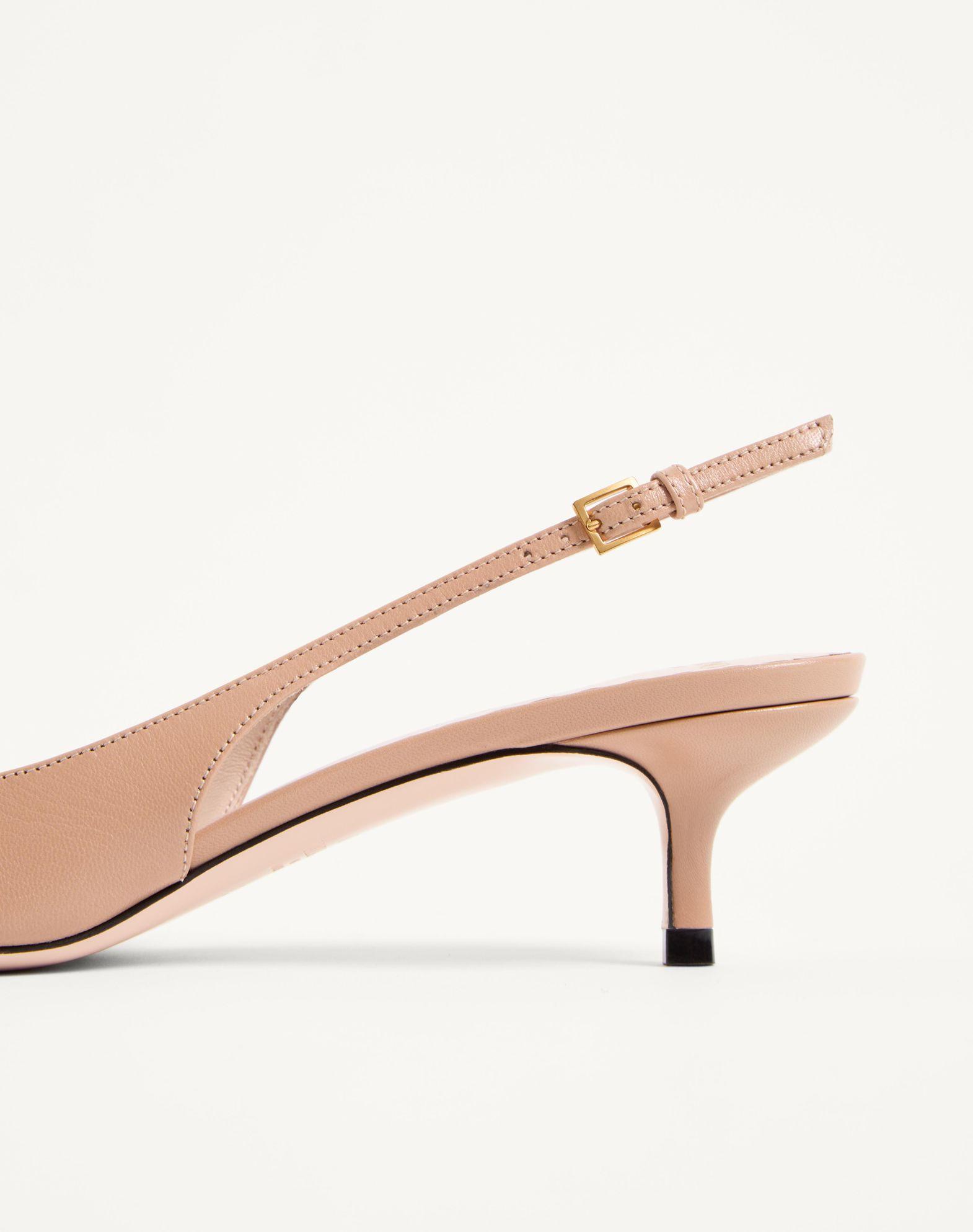Bepointy Slingback Pumps In Kidskin 45Mm Product Image