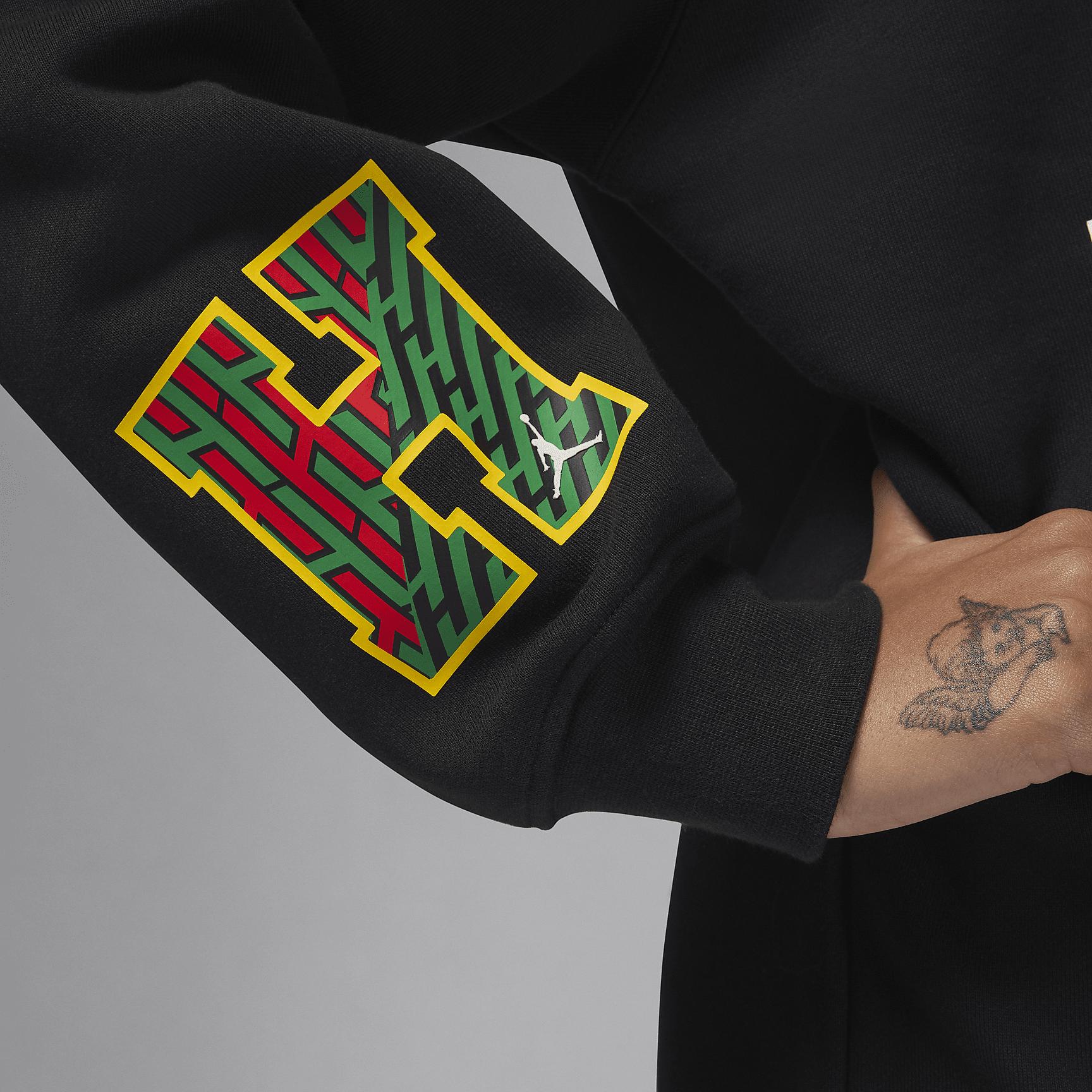 Jordan x Howard University Men's Fleece Pullover Hoodie Product Image