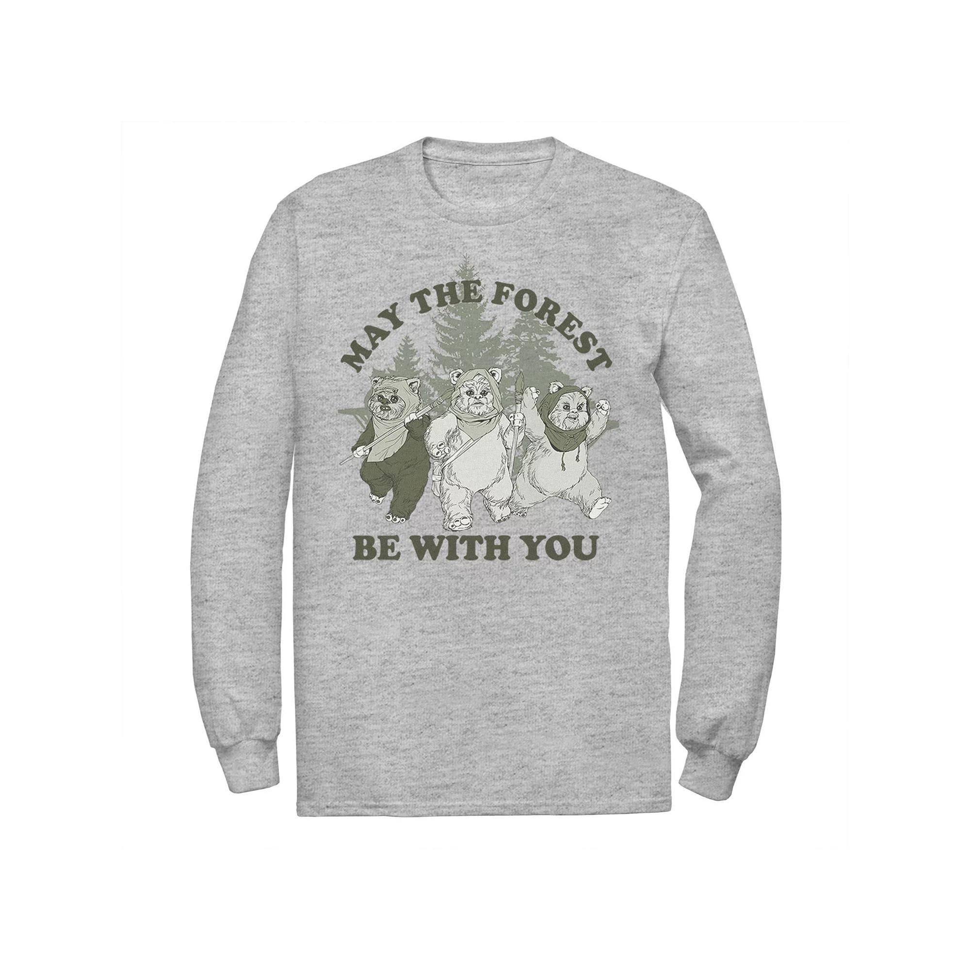Men's Star Wars Ewoks May The Forest Be With You Tee,  Product Image