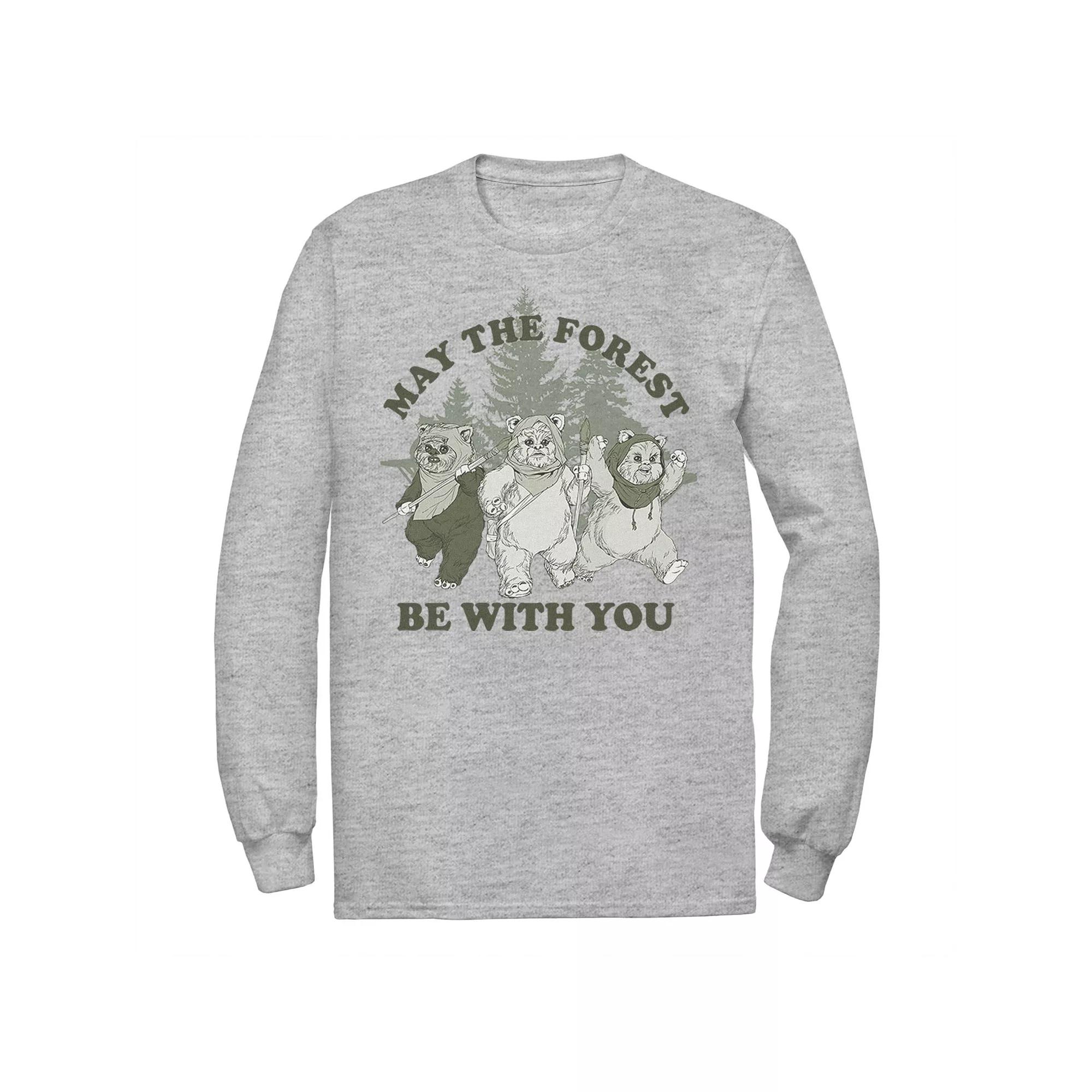 Men's Star Wars Ewoks May The Forest Be With You Tee,  Product Image