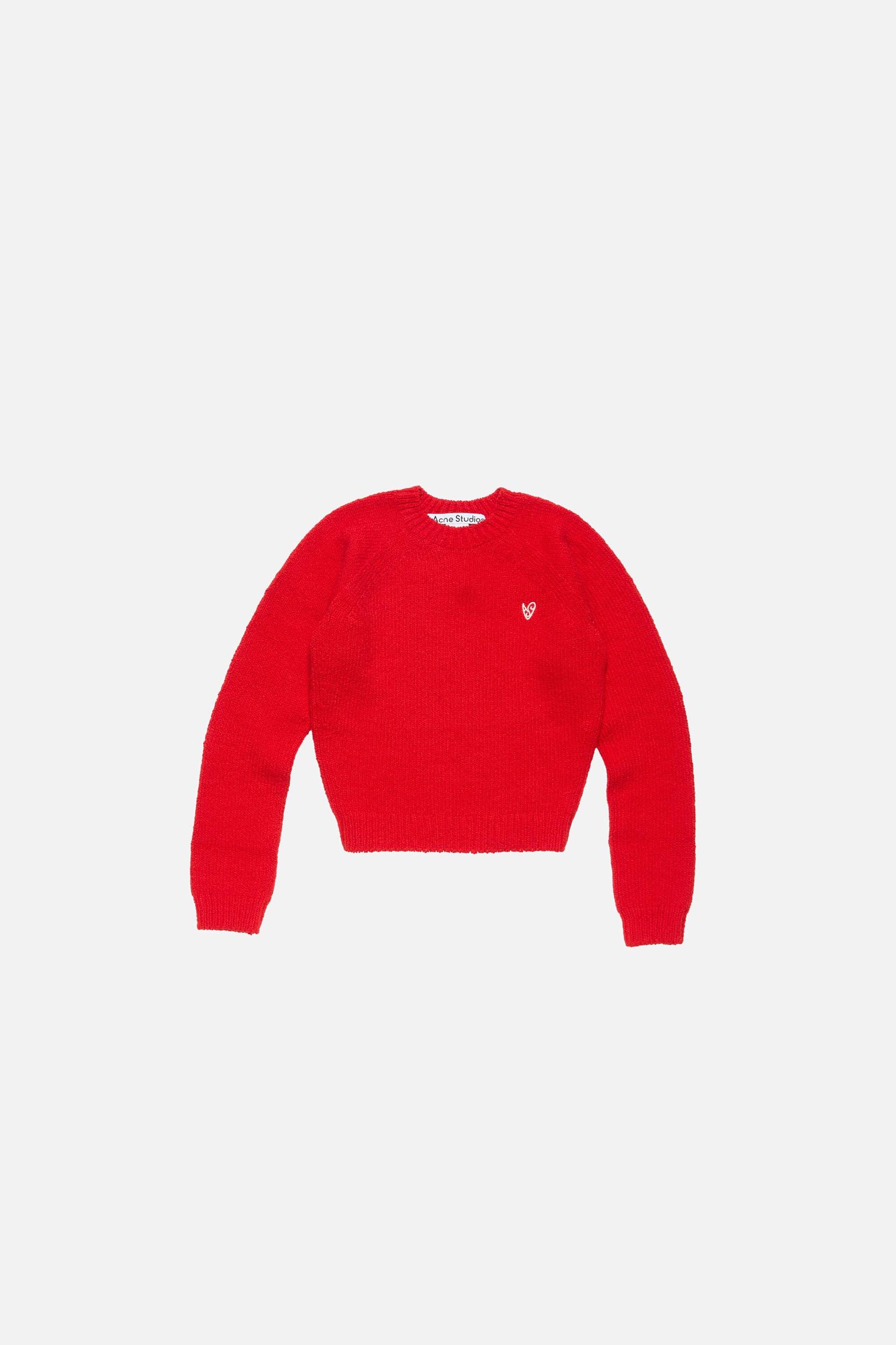 Cropped crewneck sweater Product Image