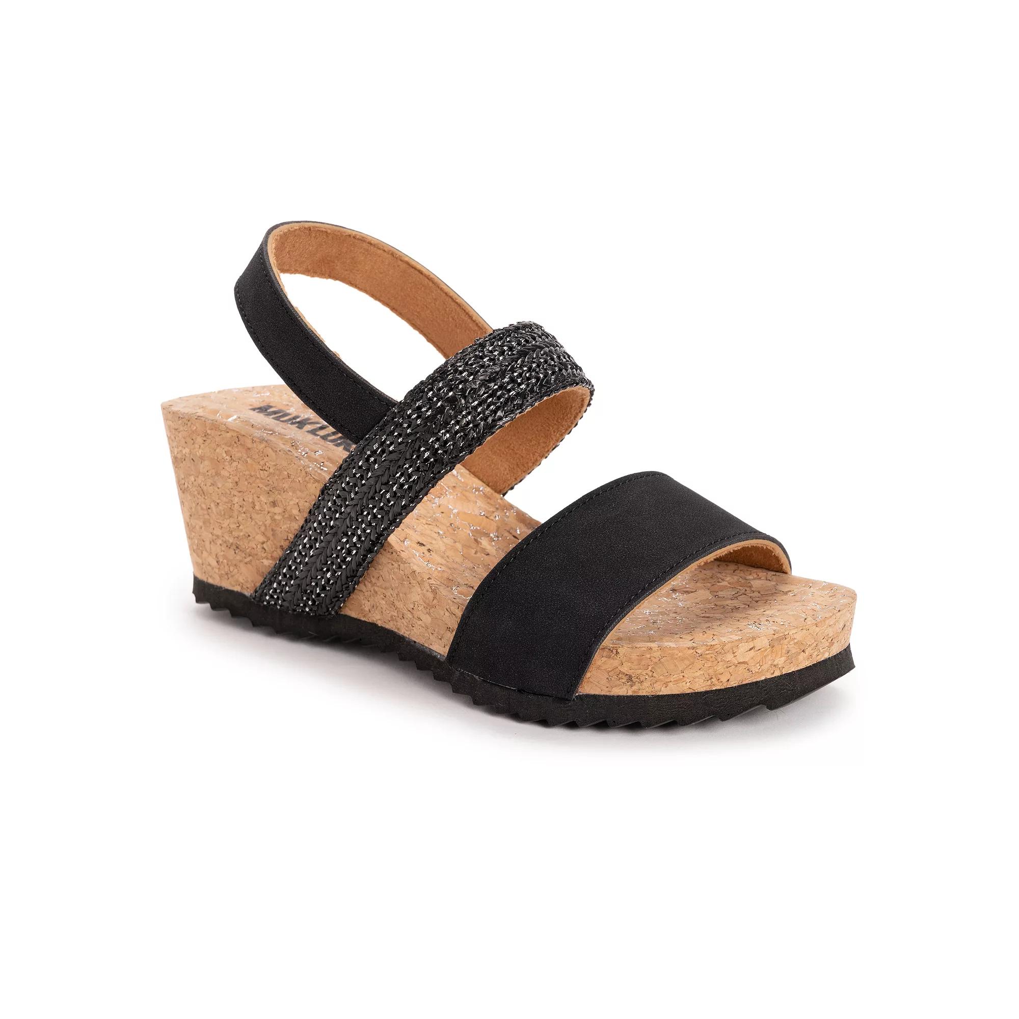 MUK LUKS Wendy Women's Wedge Sandals,  Product Image