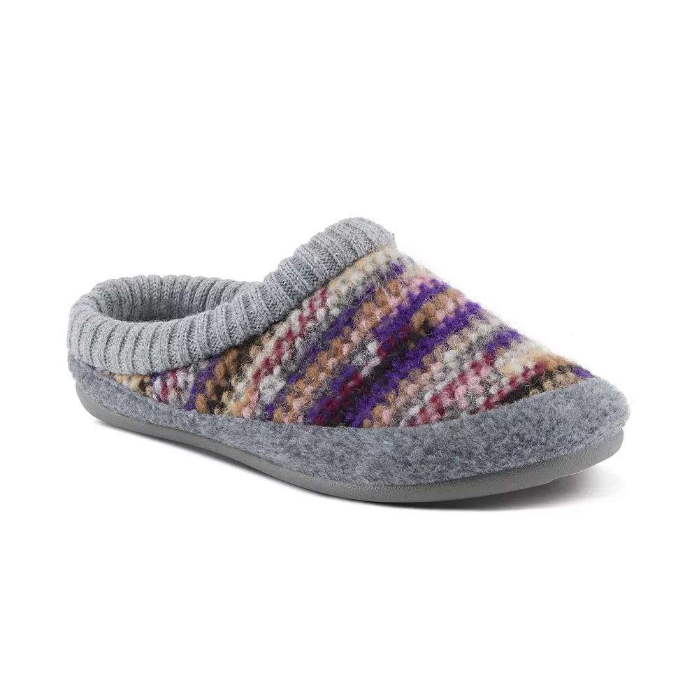 Flexus by Spring Step Gelina Women's Wool Slippers, Size: 39, Purple Team Product Image