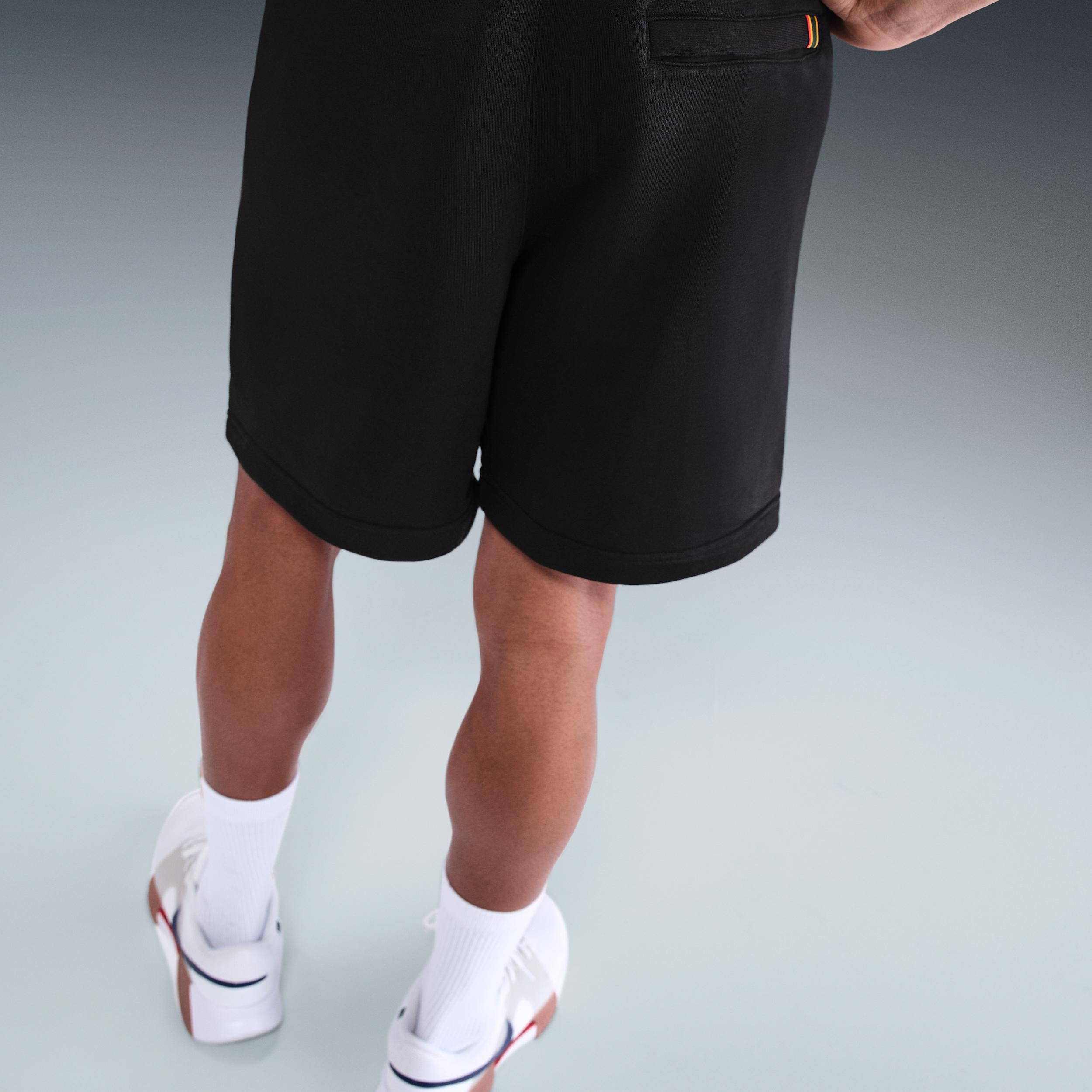 Nike Mens Court Heritage Dri-FIT Fleece Tennis Shorts | HM6768-010 Product Image