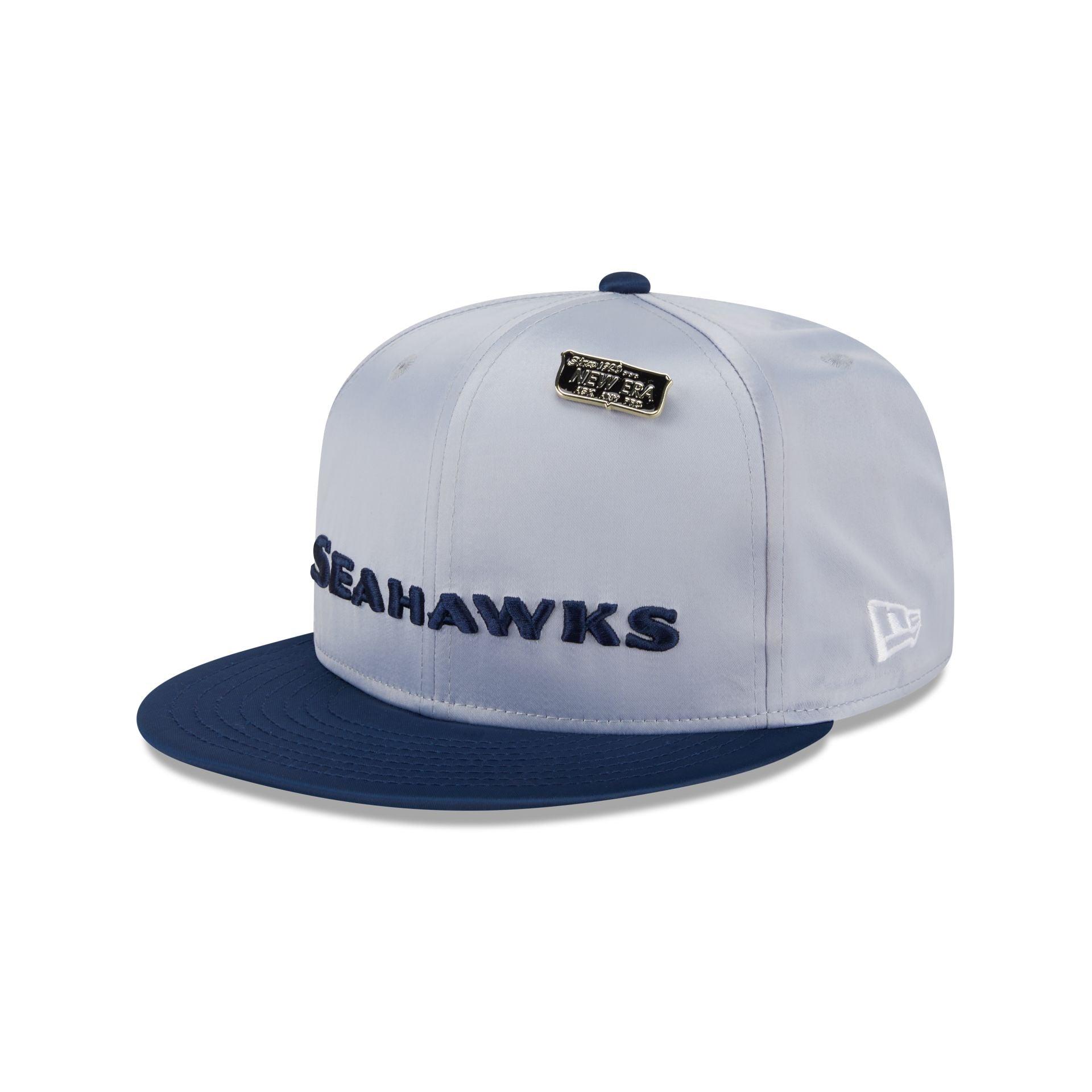 Seattle Seahawks Spring Satin 59FIFTY Fitted Hat Male Product Image