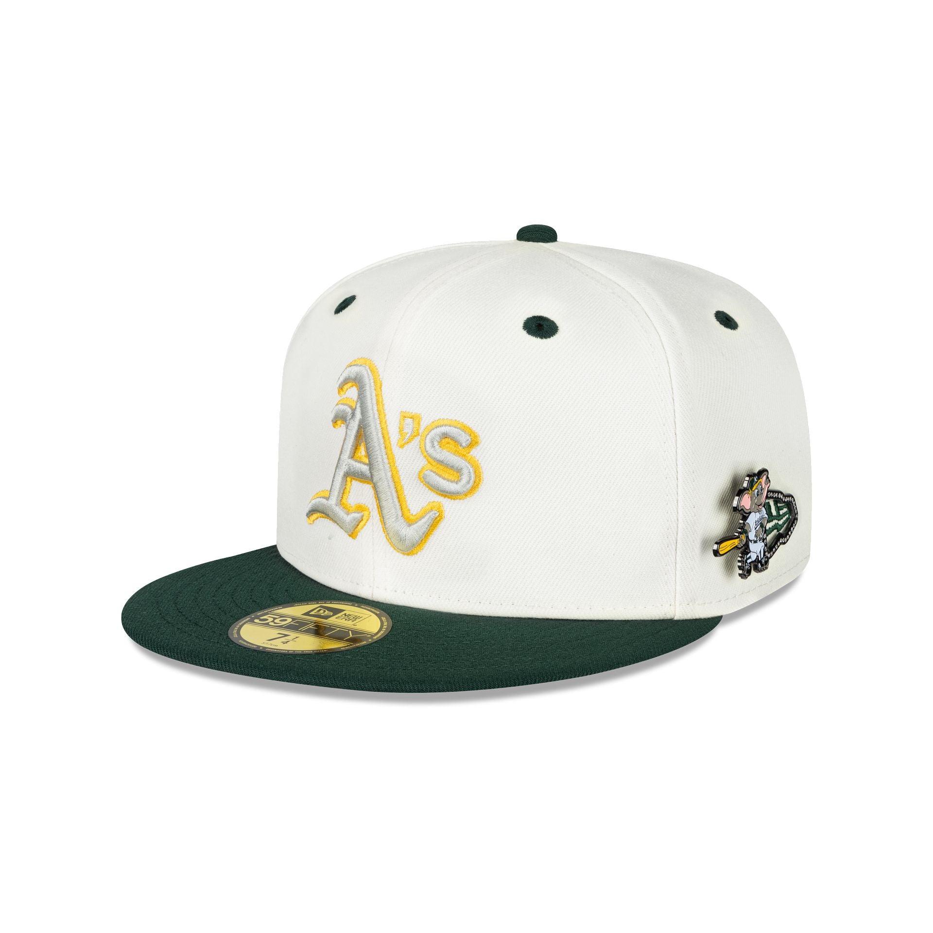 Athletics Mascot Pin 59FIFTY Fitted Hat Male Product Image