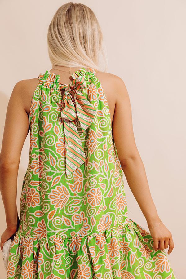 Aruba Cruise Linen-Blend Mini Dress Product Image