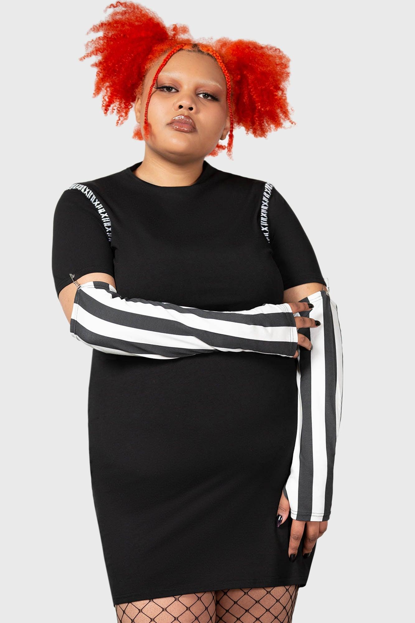 Stripes & Stitches Dress - Resurrect Female Product Image