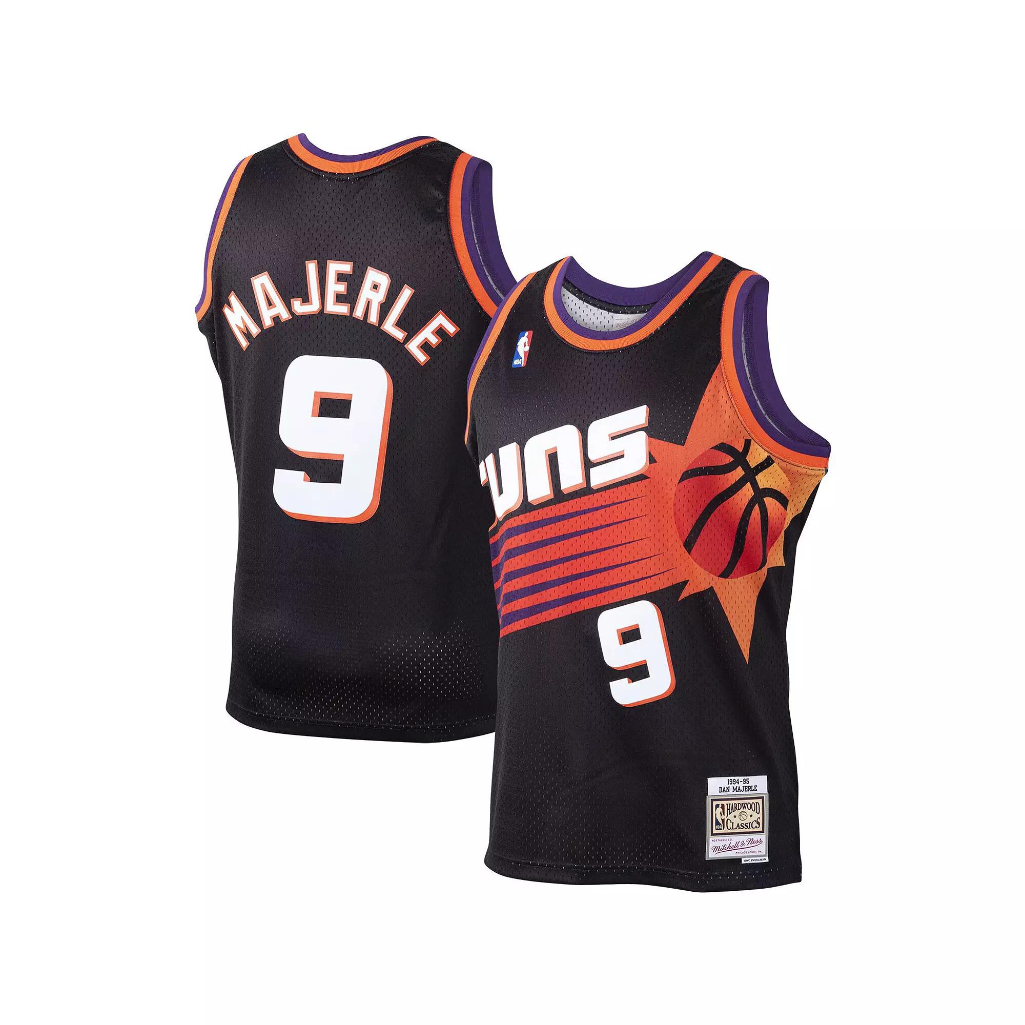 Men's Mitchell & Ness Dan Majerle Black Phoenix Suns Hardwood Classics Swingman Jersey, Size: Small, Phx Black Product Image