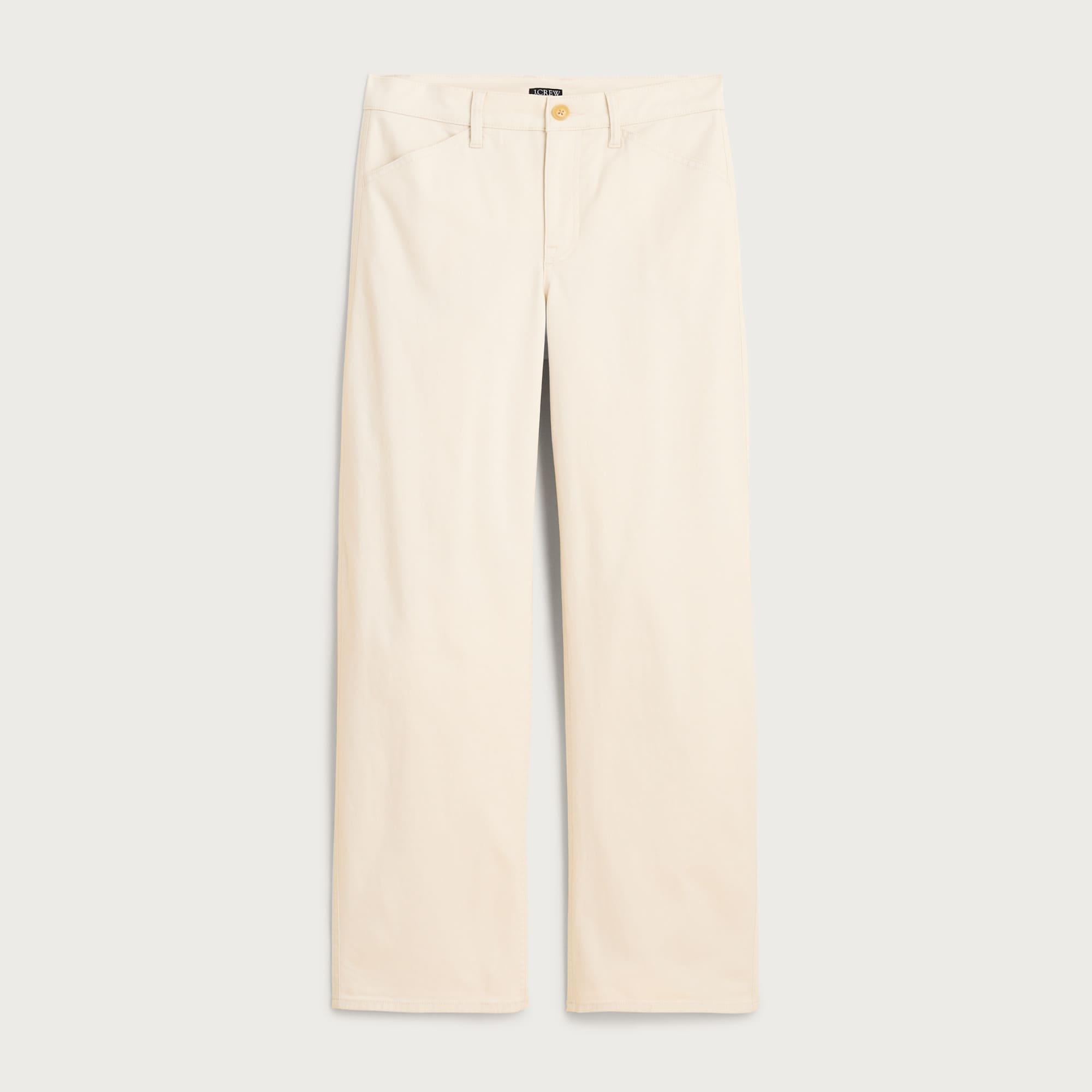 Zoe barrel pant in chino Product Image
