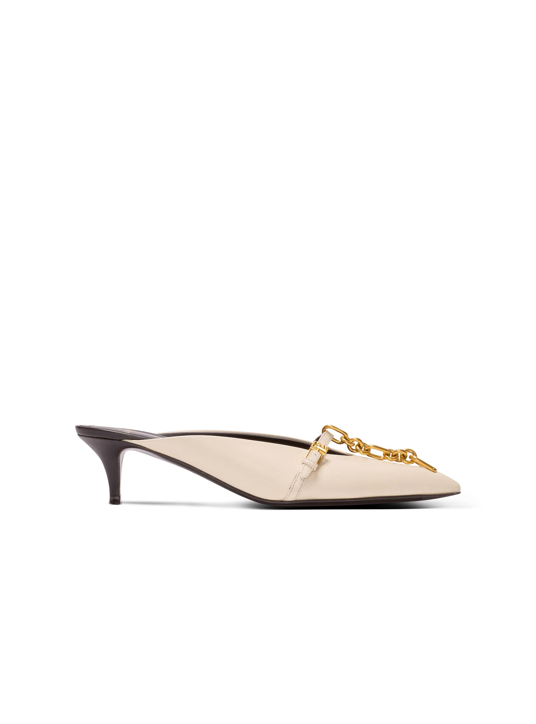 Sync leather mules with pointed toe Product Image