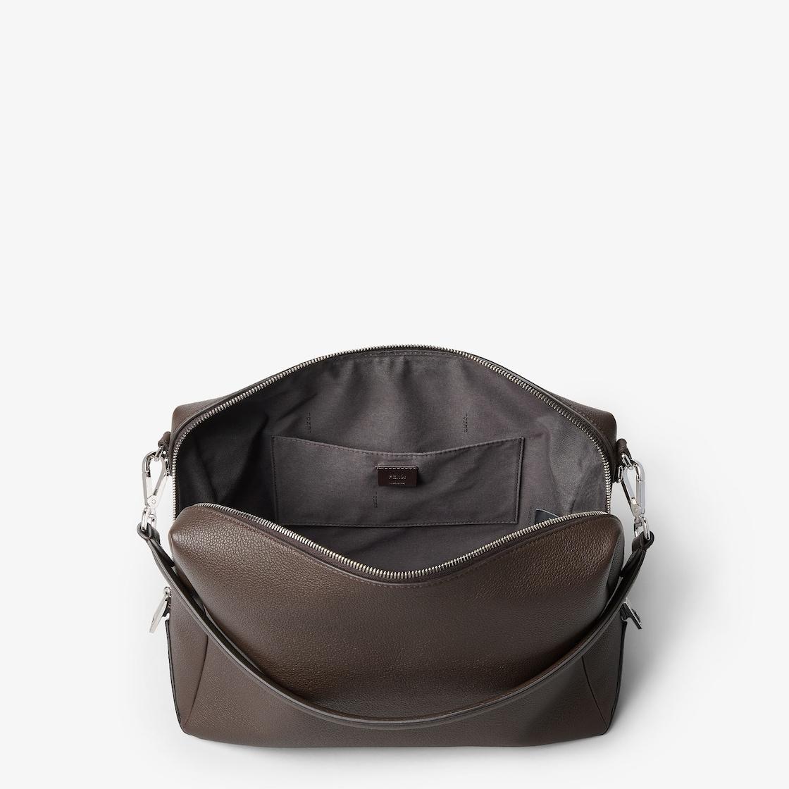 Fendi Lui LargeDark brown leather bag Product Image