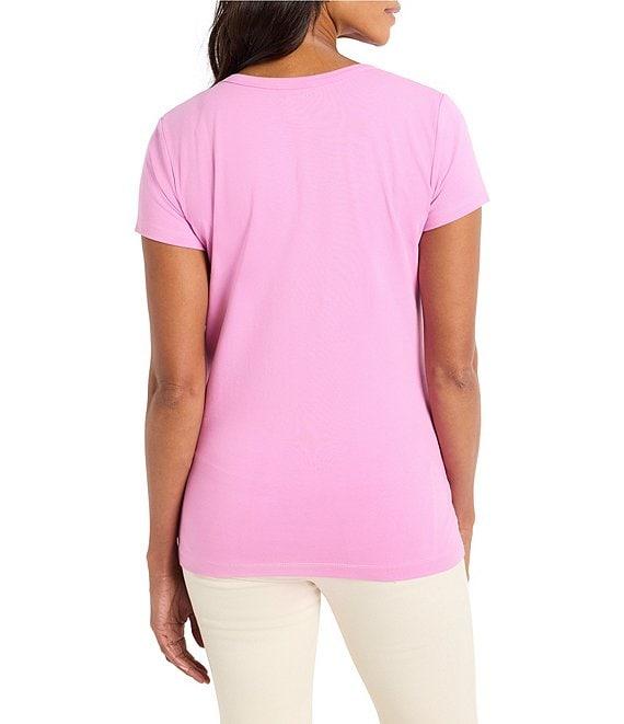 NIC + ZOE Perfect Knit Crew Neck Short Sleeve Tee Product Image