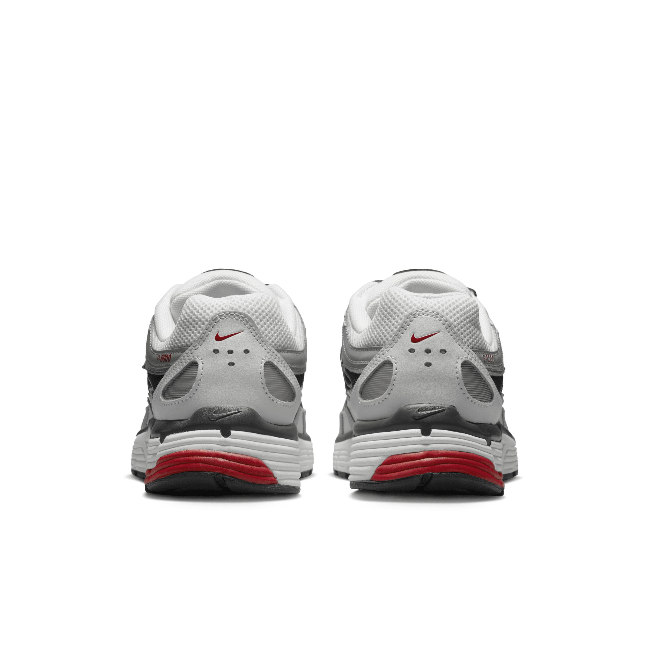 Nike Womens P-6000 Casual Shoes in White/Varsity Red/Metallic Platinum Product Image