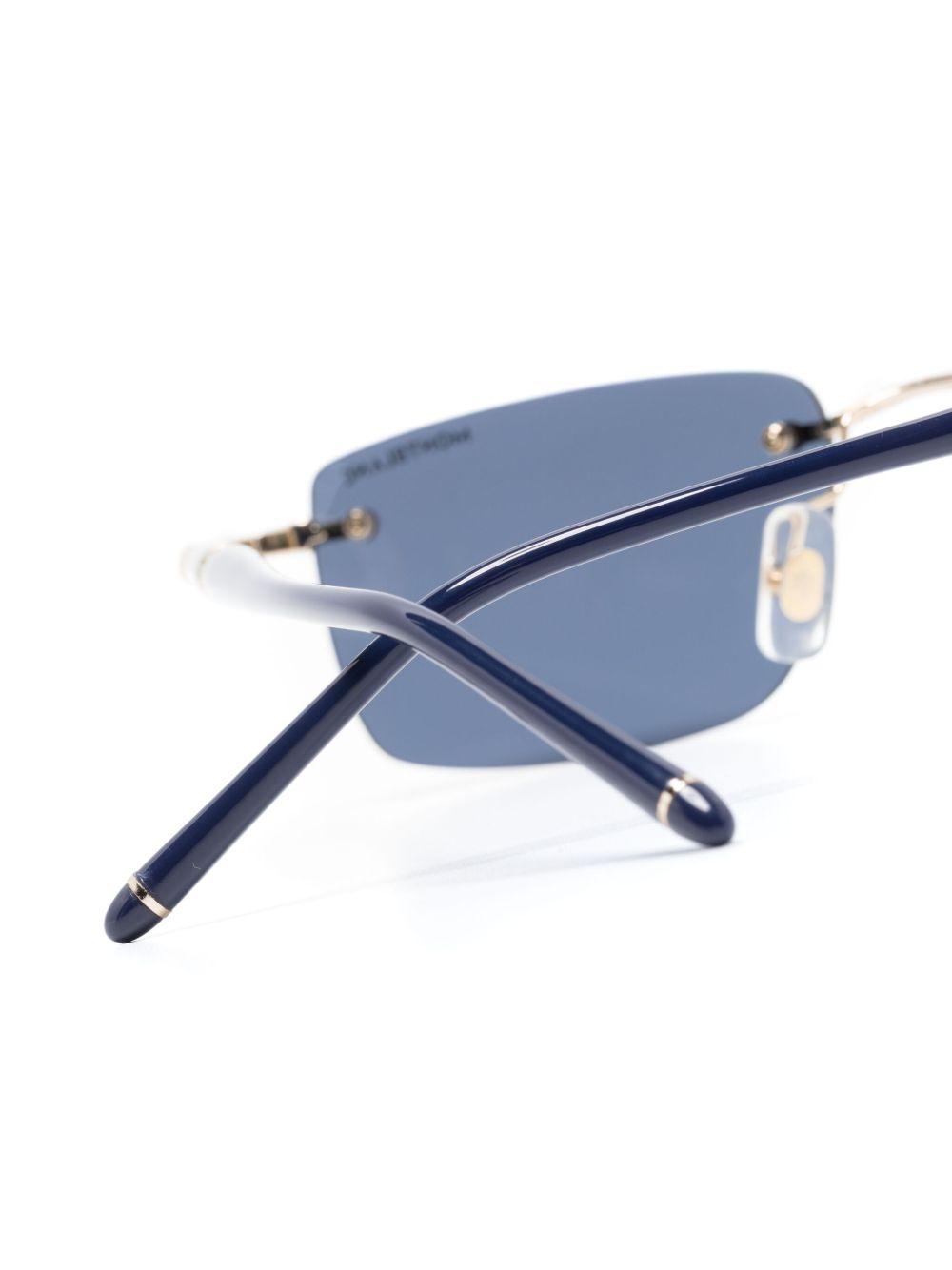Meisterstück rectangle-frame sunglasses Product Image
